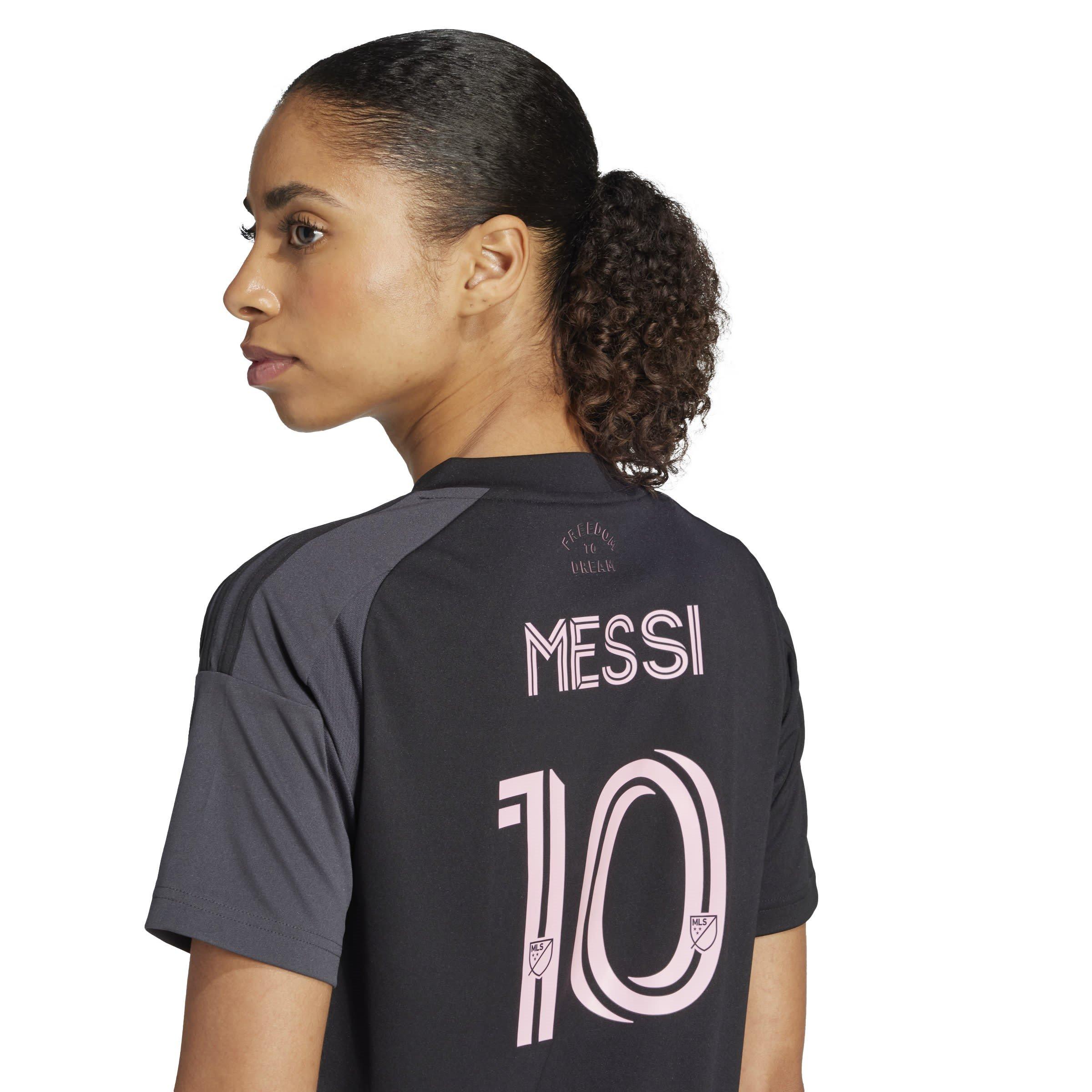 Black - adidas - Inter Miami Away Messi Shirt 2025 2026 Womens - 7