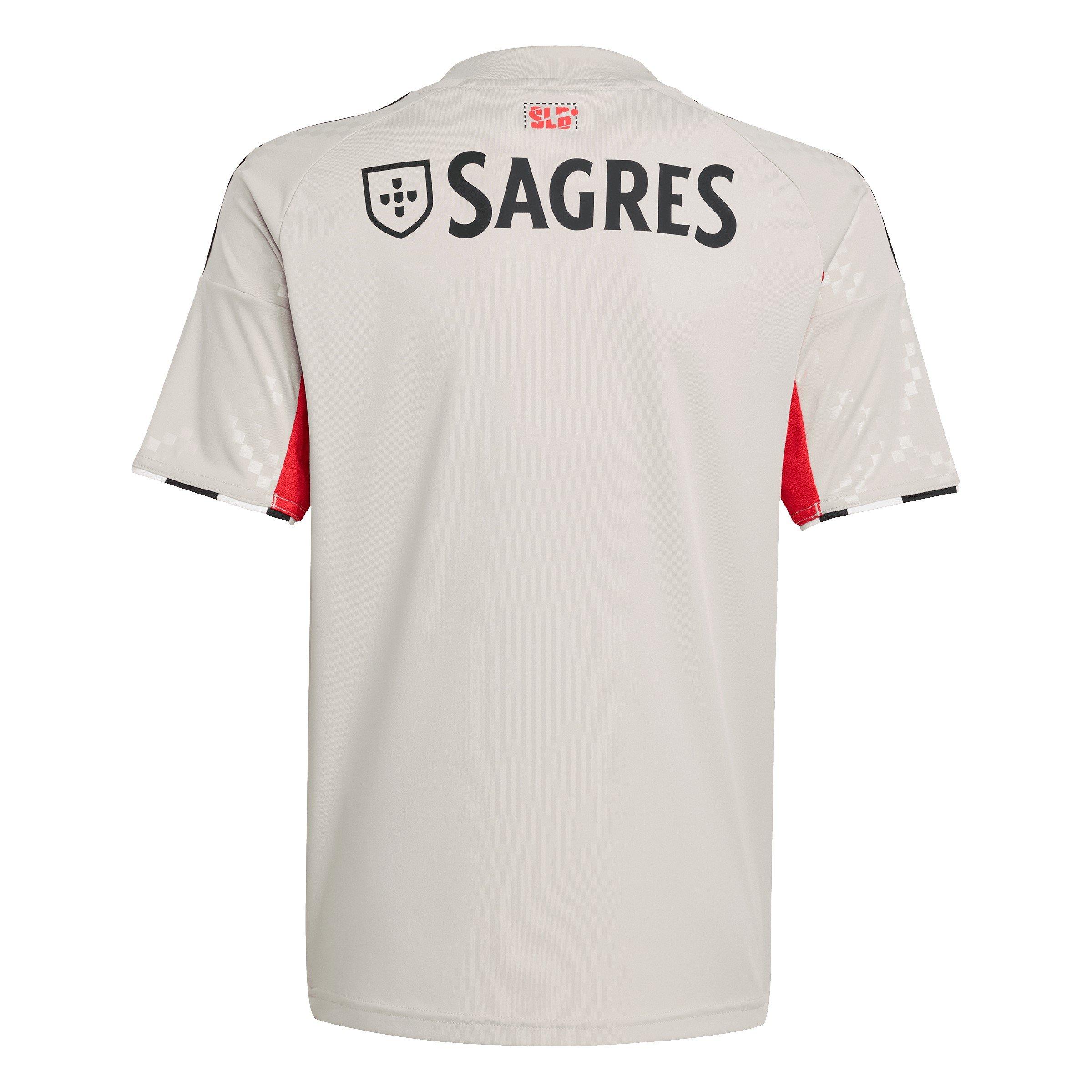 Silv-White - adidas - Benfica Away Shirt 2025 2026 Juniors - 2