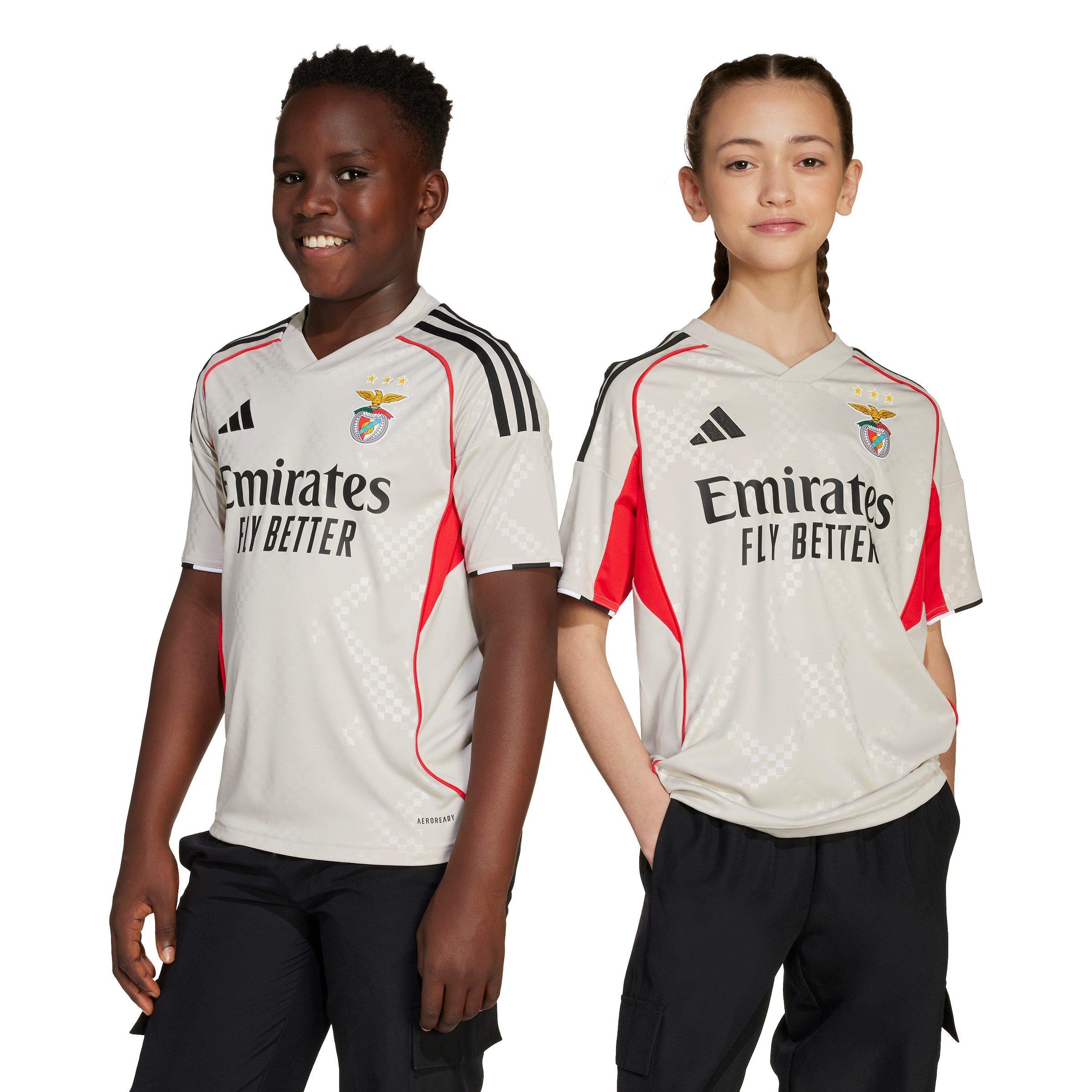 Silv-White - adidas - Benfica Away Shirt 2025 2026 Juniors - 3