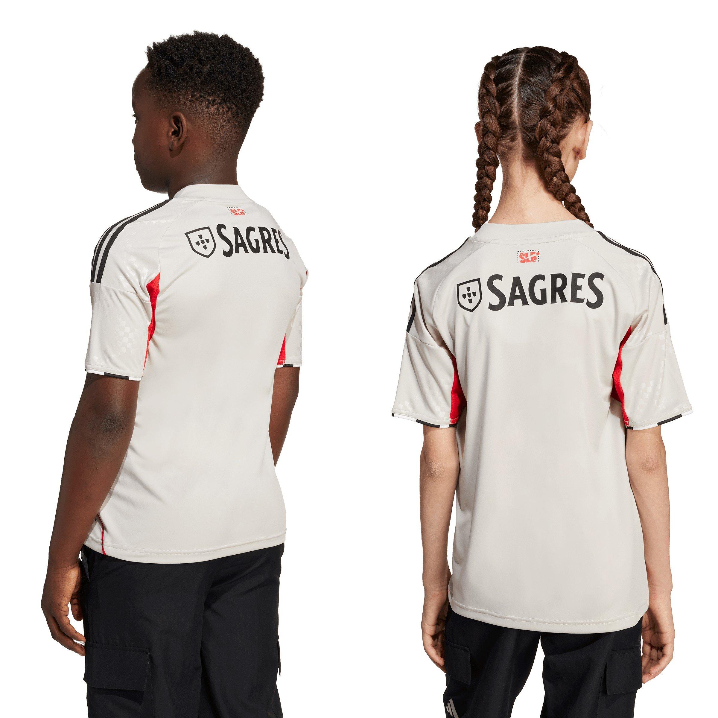 Silv-White - adidas - Benfica Away Shirt 2025 2026 Juniors - 4