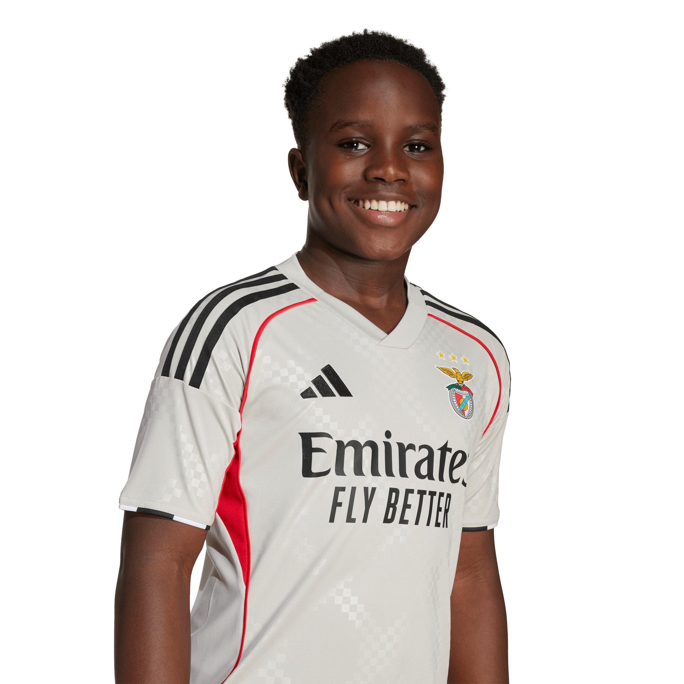 Silv-White - adidas - Benfica Away Shirt 2025 2026 Juniors - 8