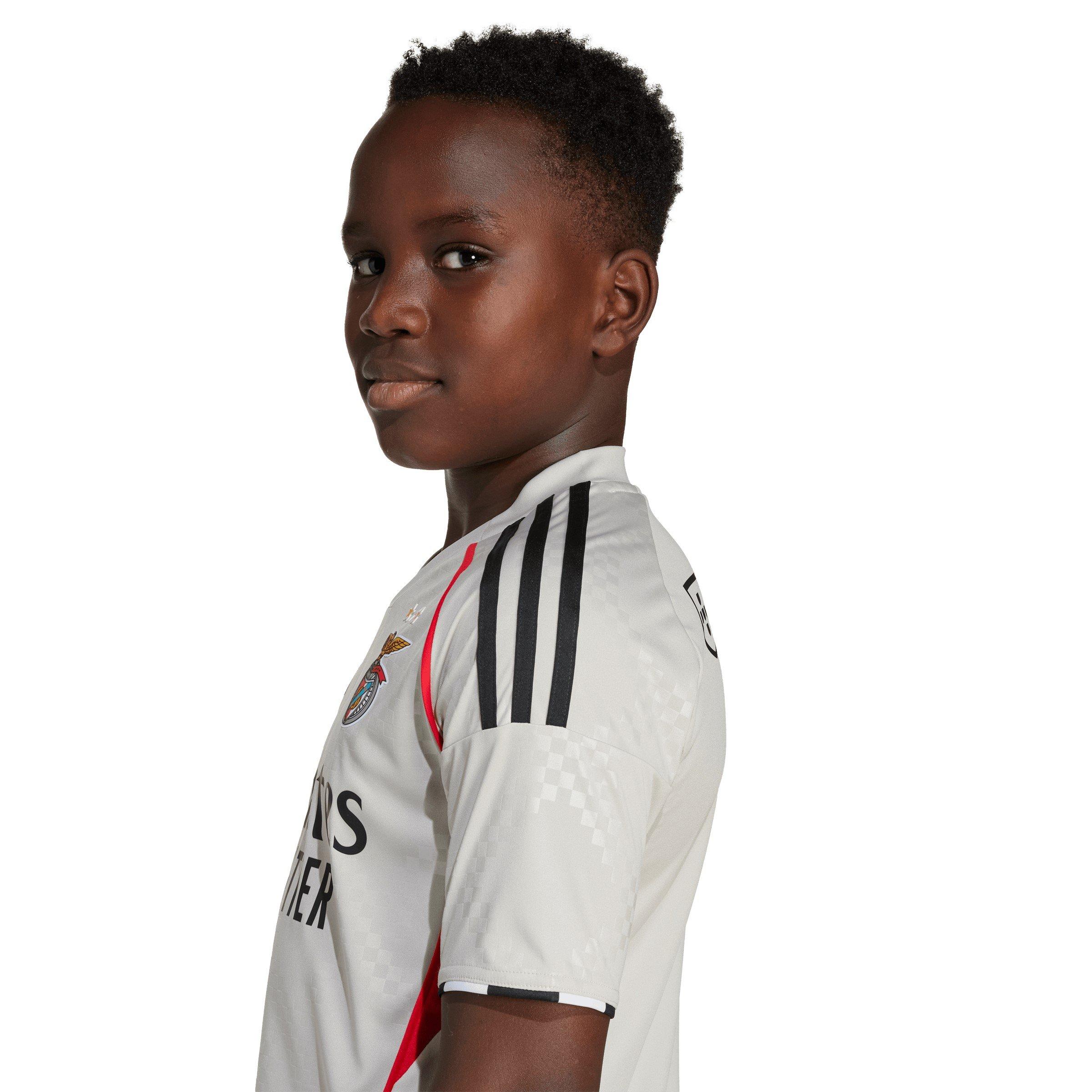 Silv-White - adidas - Benfica Away Shirt 2025 2026 Juniors - 9