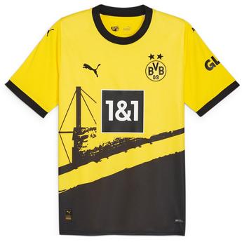 Puma Borussia Dortmund Home Shirt 2023 2024 Adults