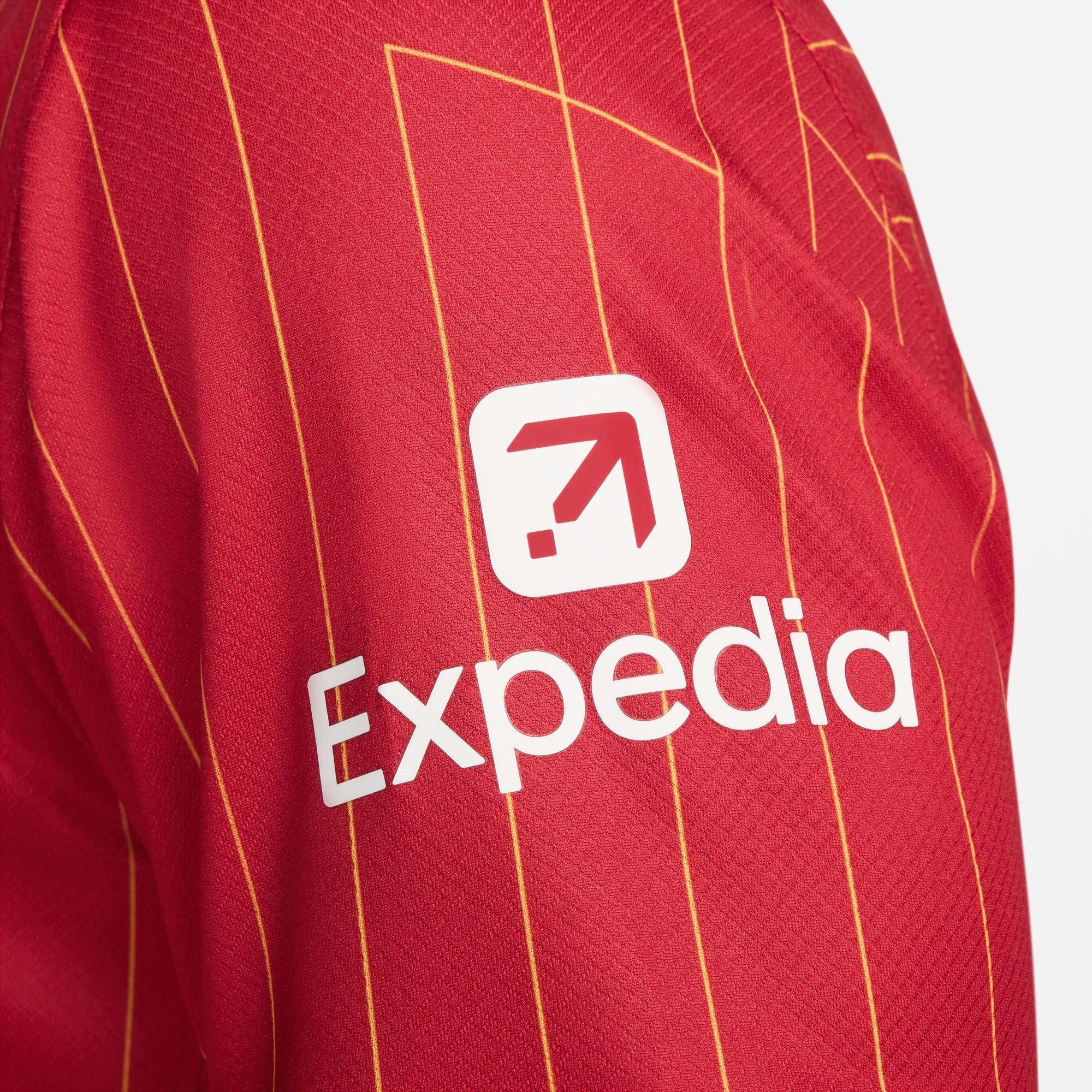 Red - Nike - Liverpool Home Shirt 2024 2025 Adults - 8