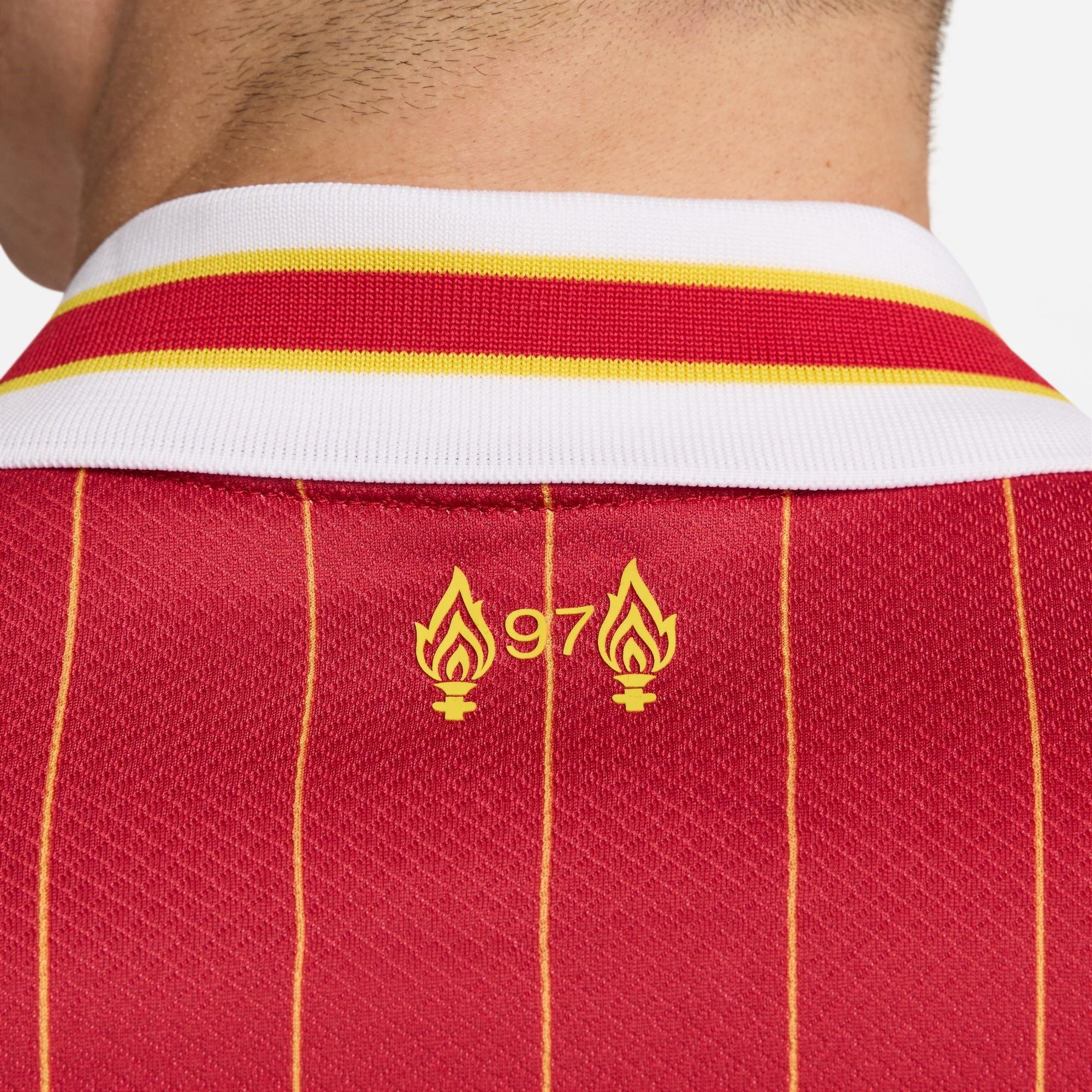 Red - Nike - Liverpool Home Shirt 2024 2025 Adults - 10