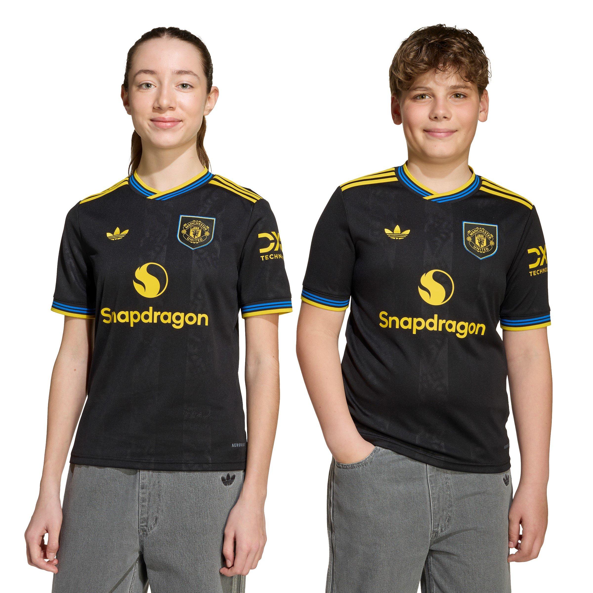 Crna - adidas - Manchester United Third Shirt 2025 2026 Juniors - 3