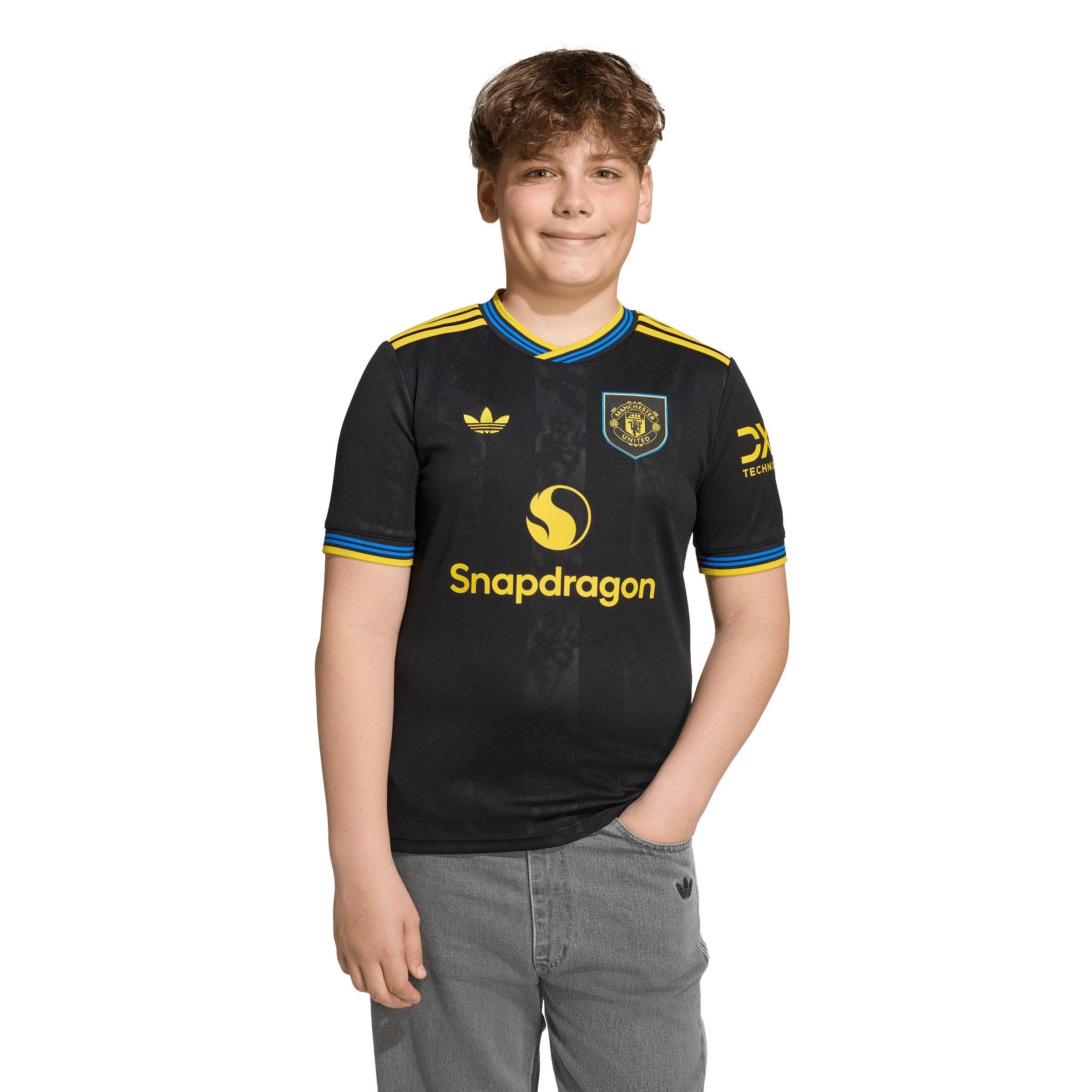 Crna - adidas - Manchester United Third Shirt 2025 2026 Juniors - 5