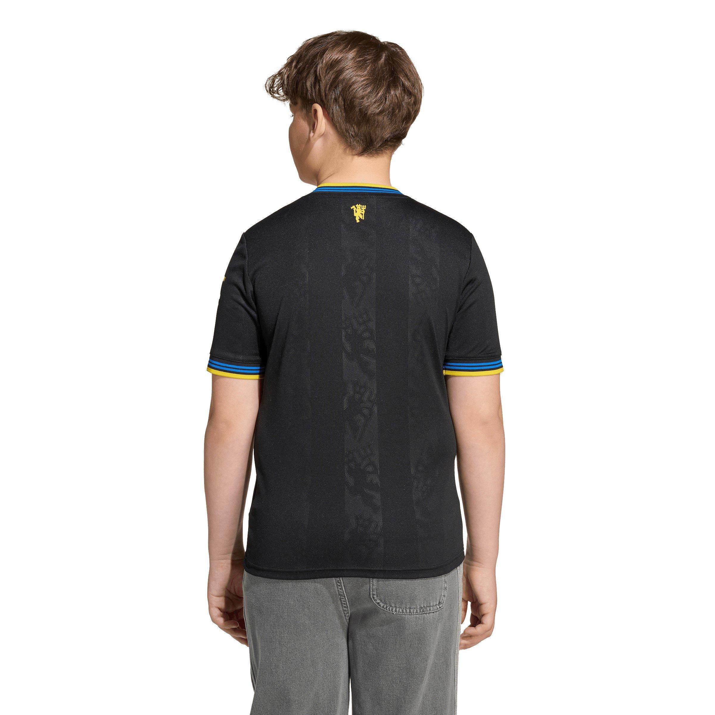 Crna - adidas - Manchester United Third Shirt 2025 2026 Juniors - 6