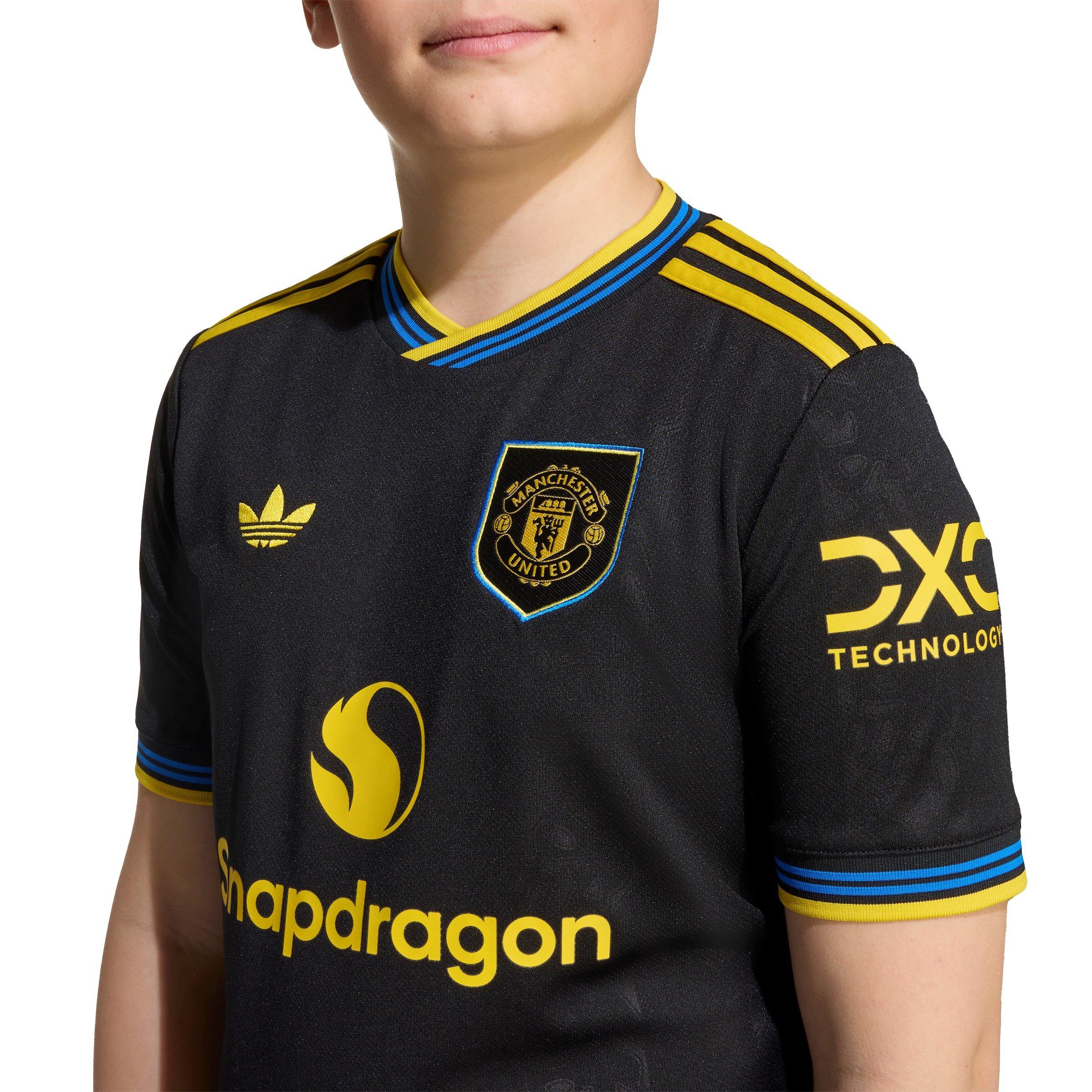 Crna - adidas - Manchester United Third Shirt 2025 2026 Juniors - 8