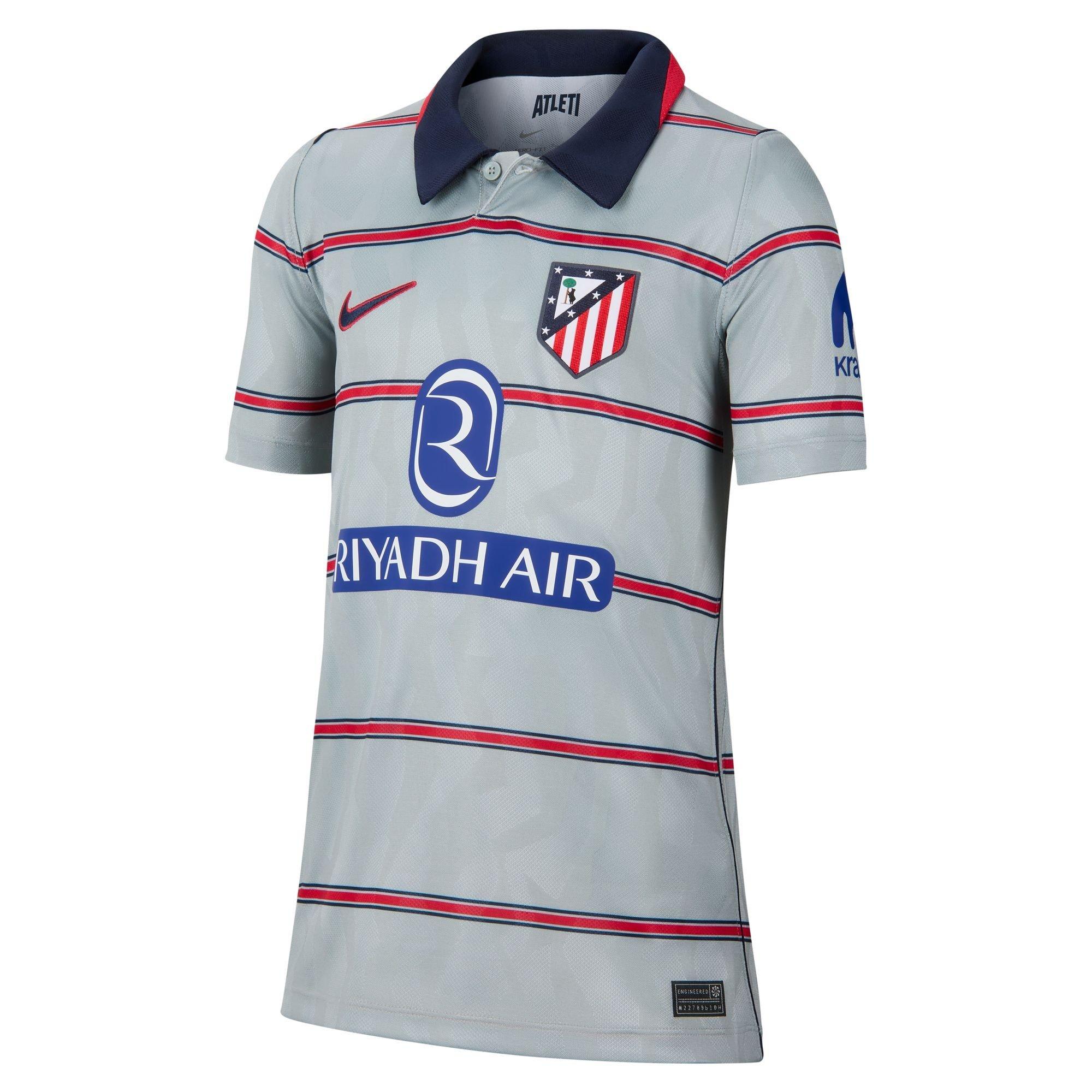 Grijs/Marineblauw - Nike - Atletico Madrid Third Shirt 2026/27 Juniors - 1