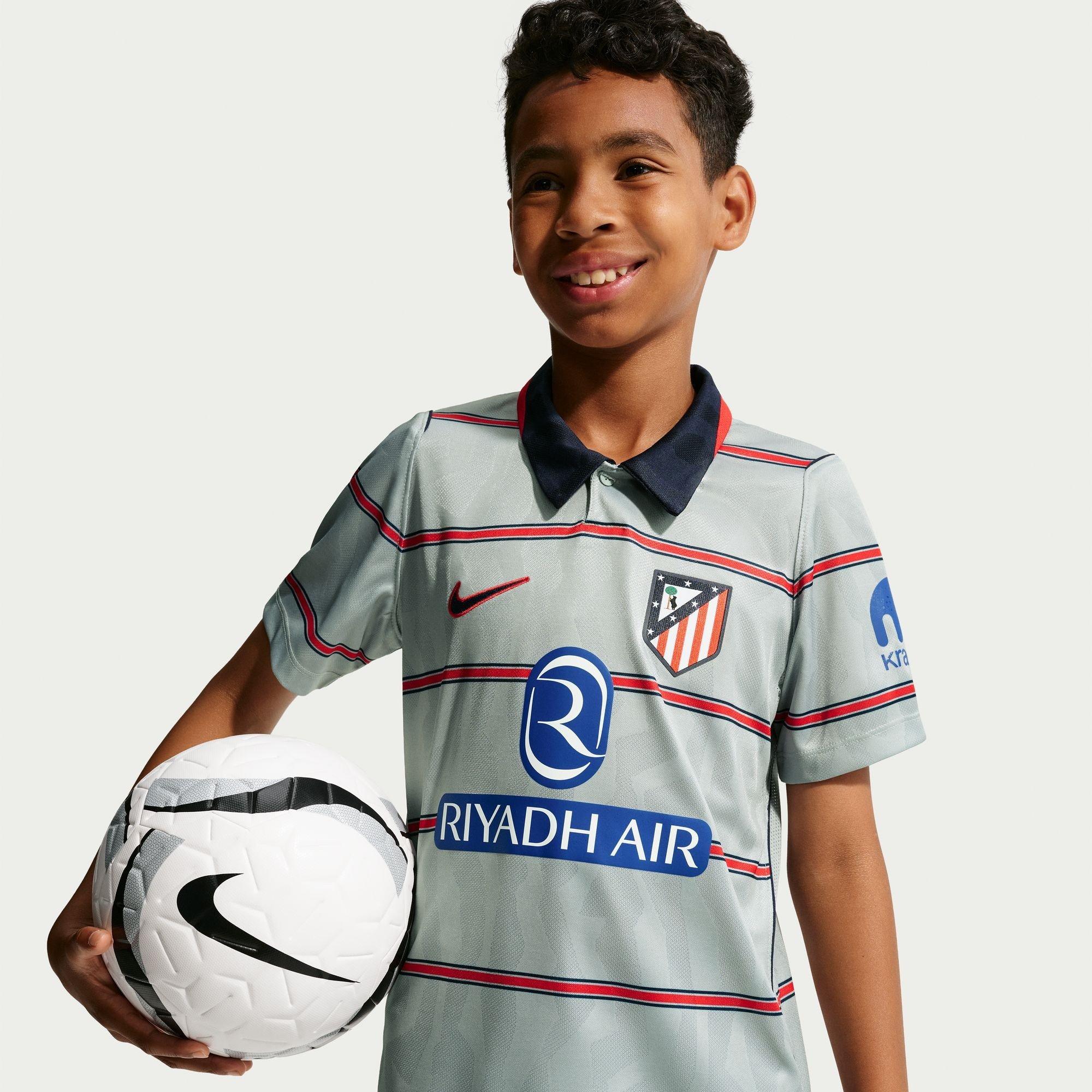 Grijs/Marineblauw - Nike - Atletico Madrid Third Shirt 2026/27 Juniors - 5