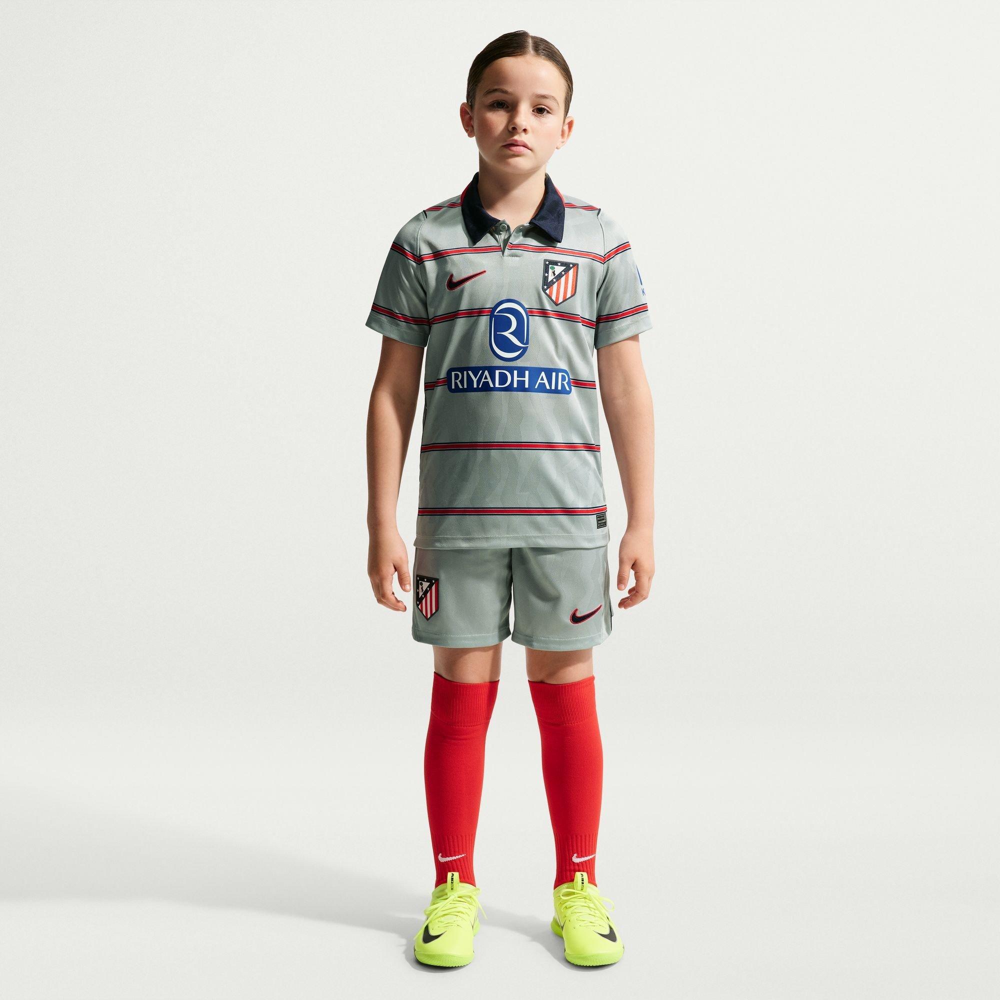 Grijs/Marineblauw - Nike - Atletico Madrid Third Shirt 2026/27 Juniors - 7