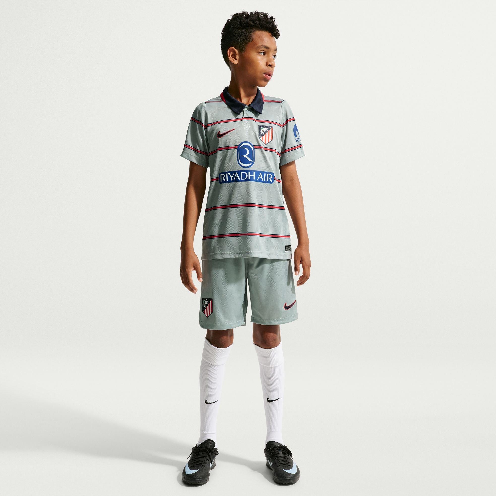 Grijs/Marineblauw - Nike - Atletico Madrid Third Shirt 2026/27 Juniors - 8