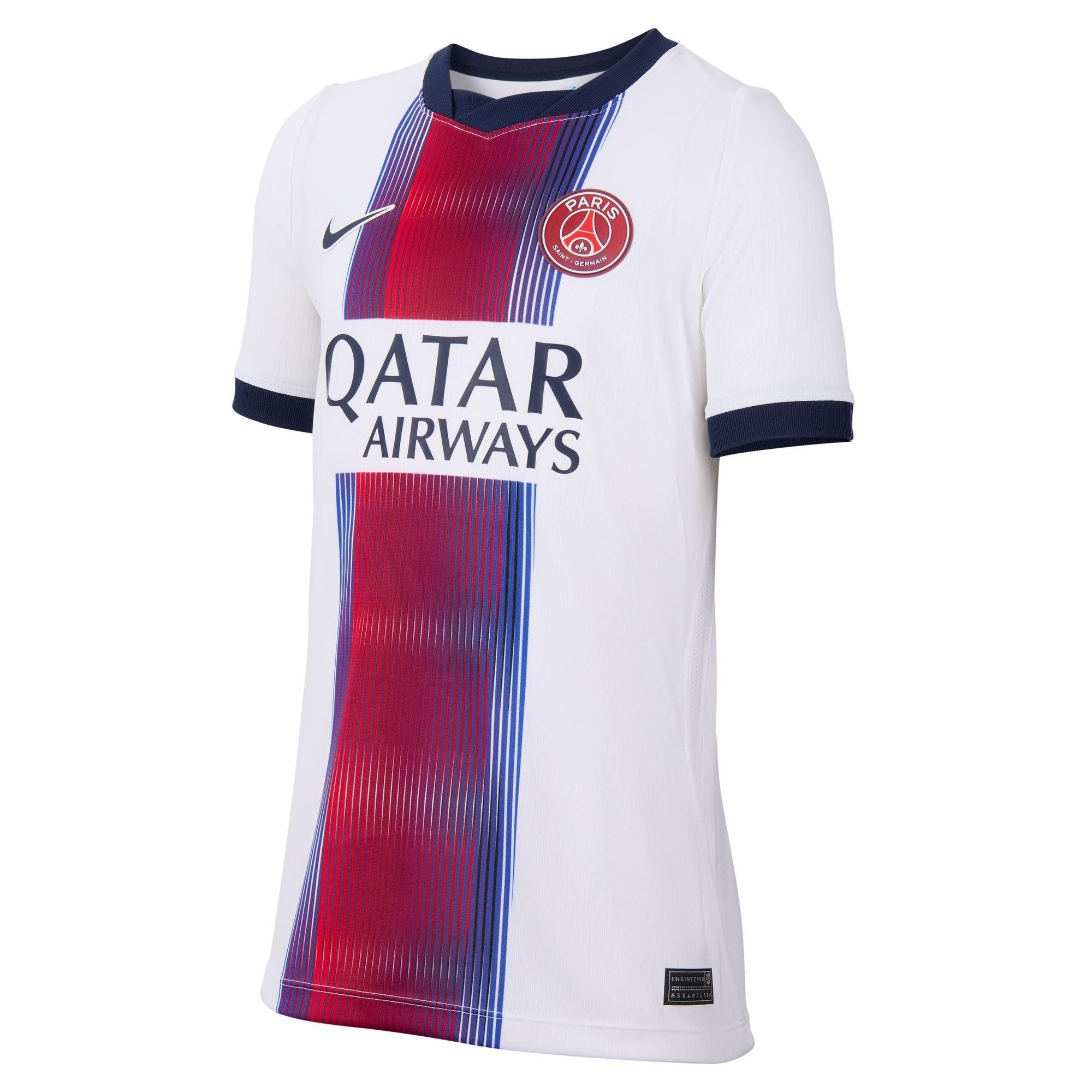 White/Navy - Nike - PSG Away Shirt 2026/27 Juniors - 1