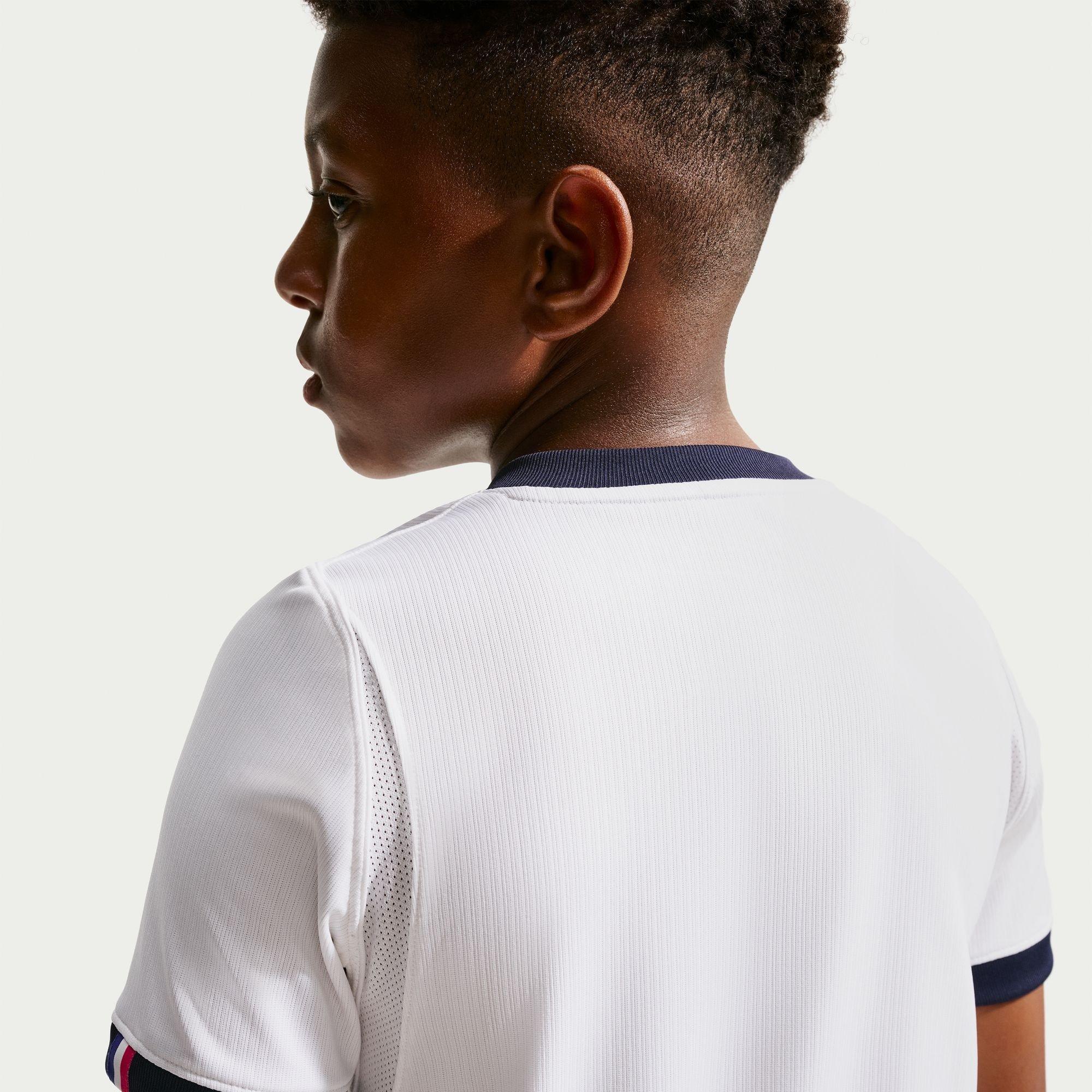 Wit/Marineblauw - Nike - PSG Away Shirt 2026/27 Juniors - 9