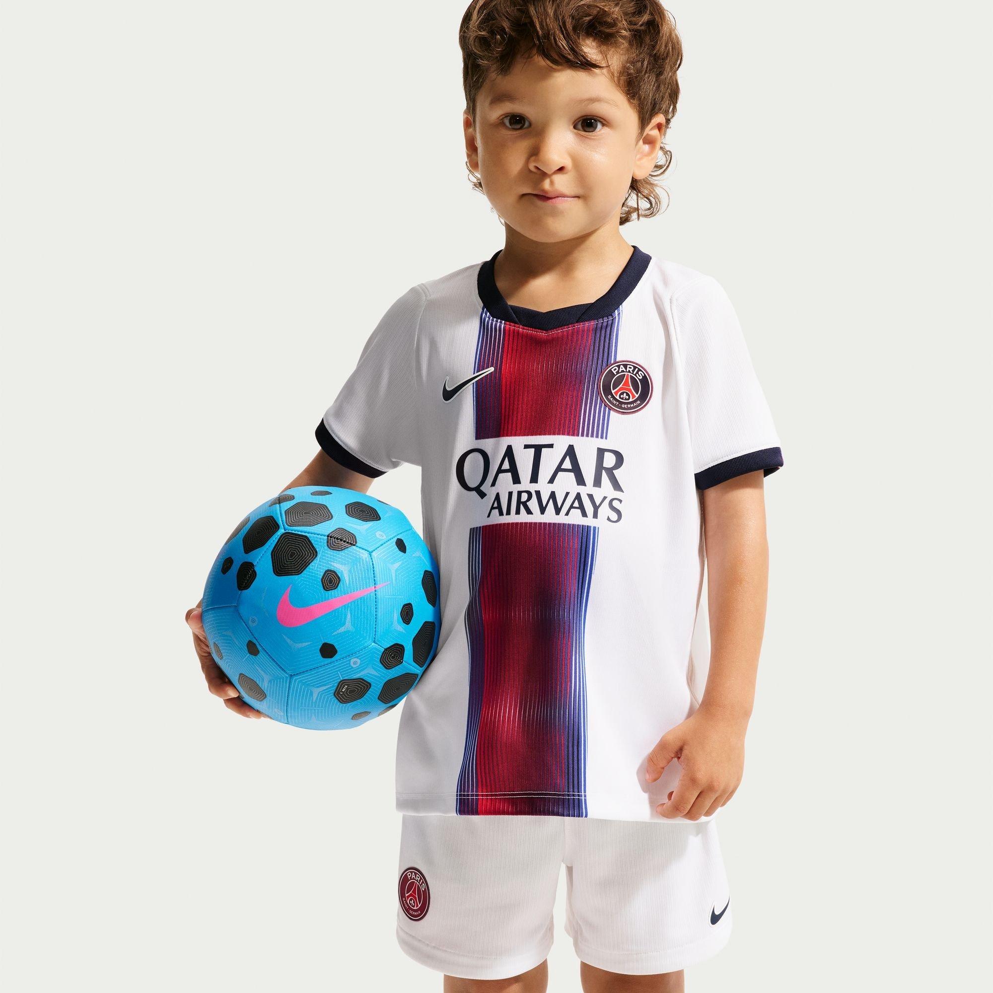White/Navy - Nike - PSG Away Mini Kit 2026/27 Infants - 7