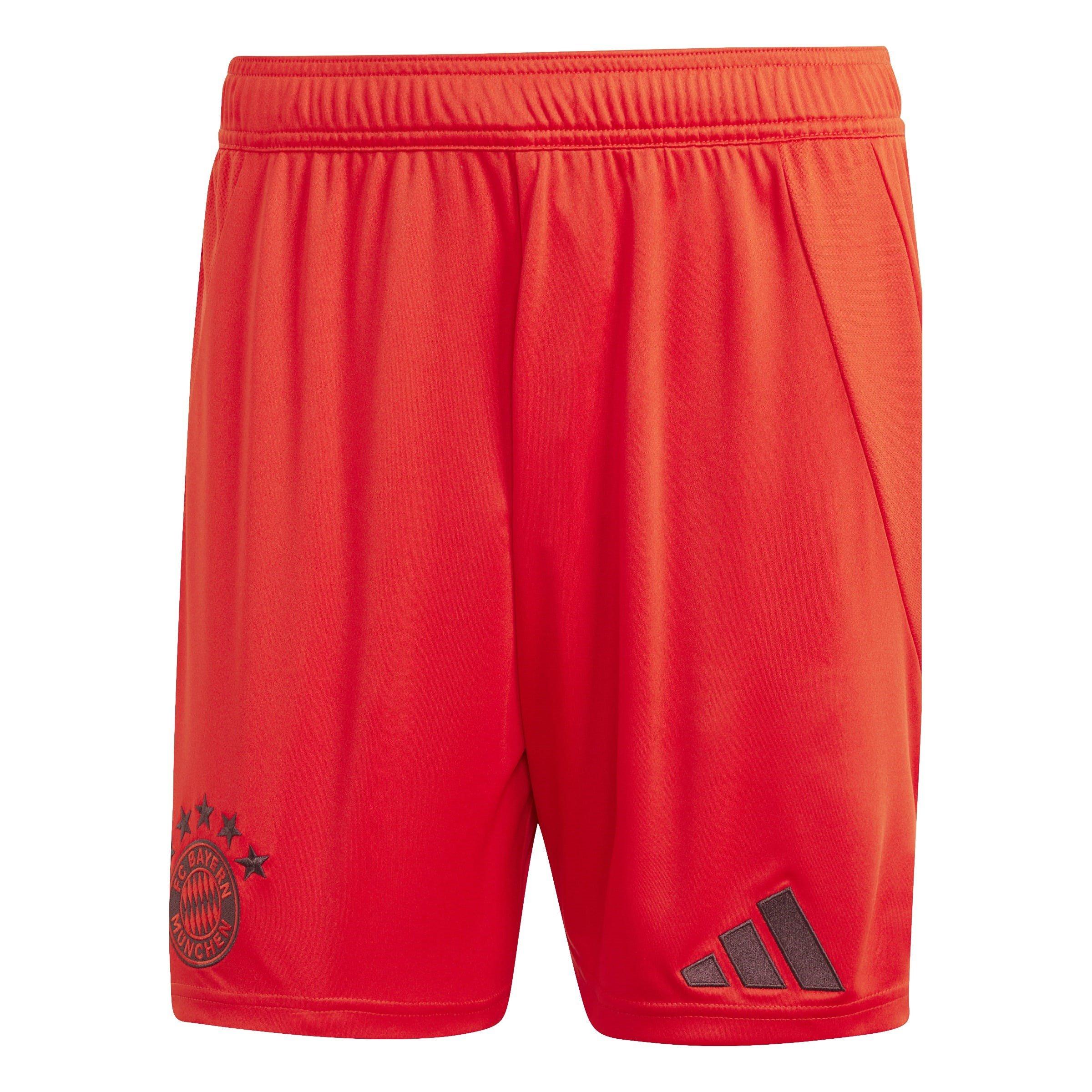 Red - adidas - Bayern Munich Home Shorts 2024 2025 Adults - 1