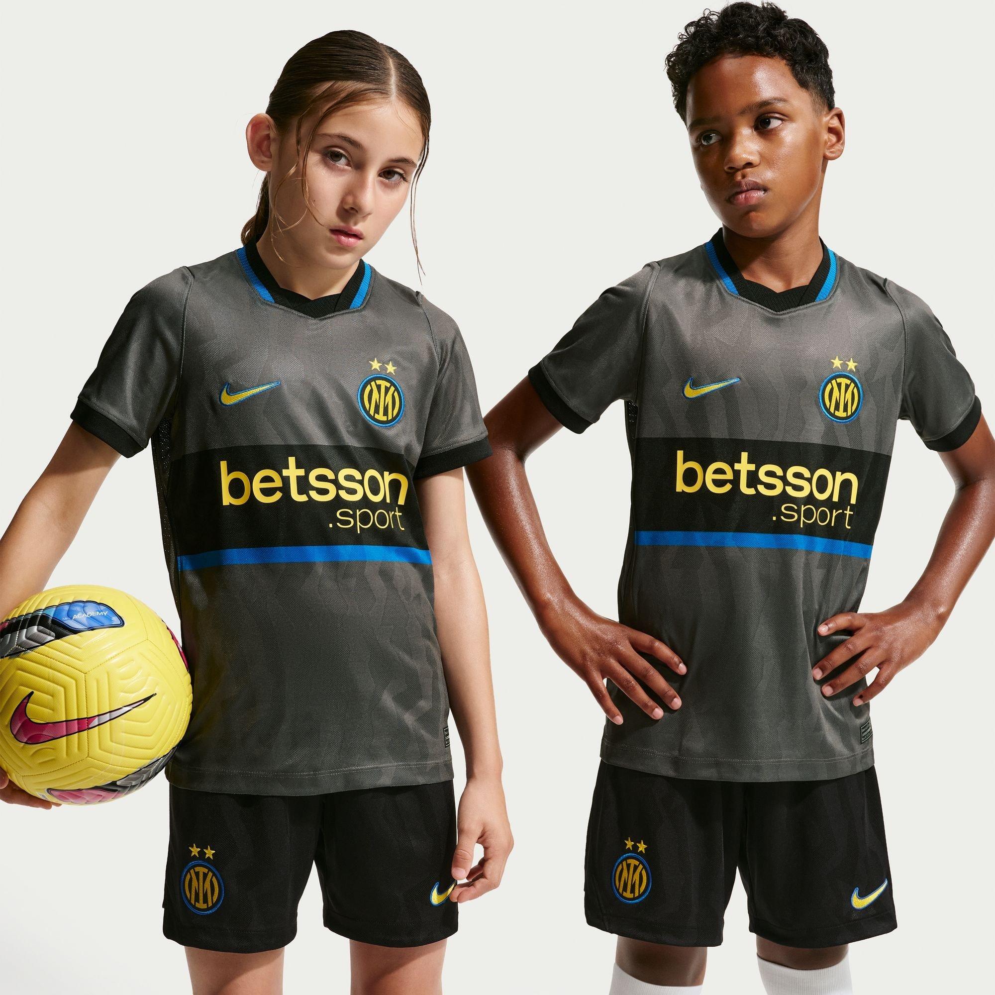 Siva/Crna - Nike - Inter Milan Third Shirt 2026/27 Juniors - 3