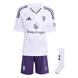 adidas Manchester United Away Minikit 2025 2026 Infants