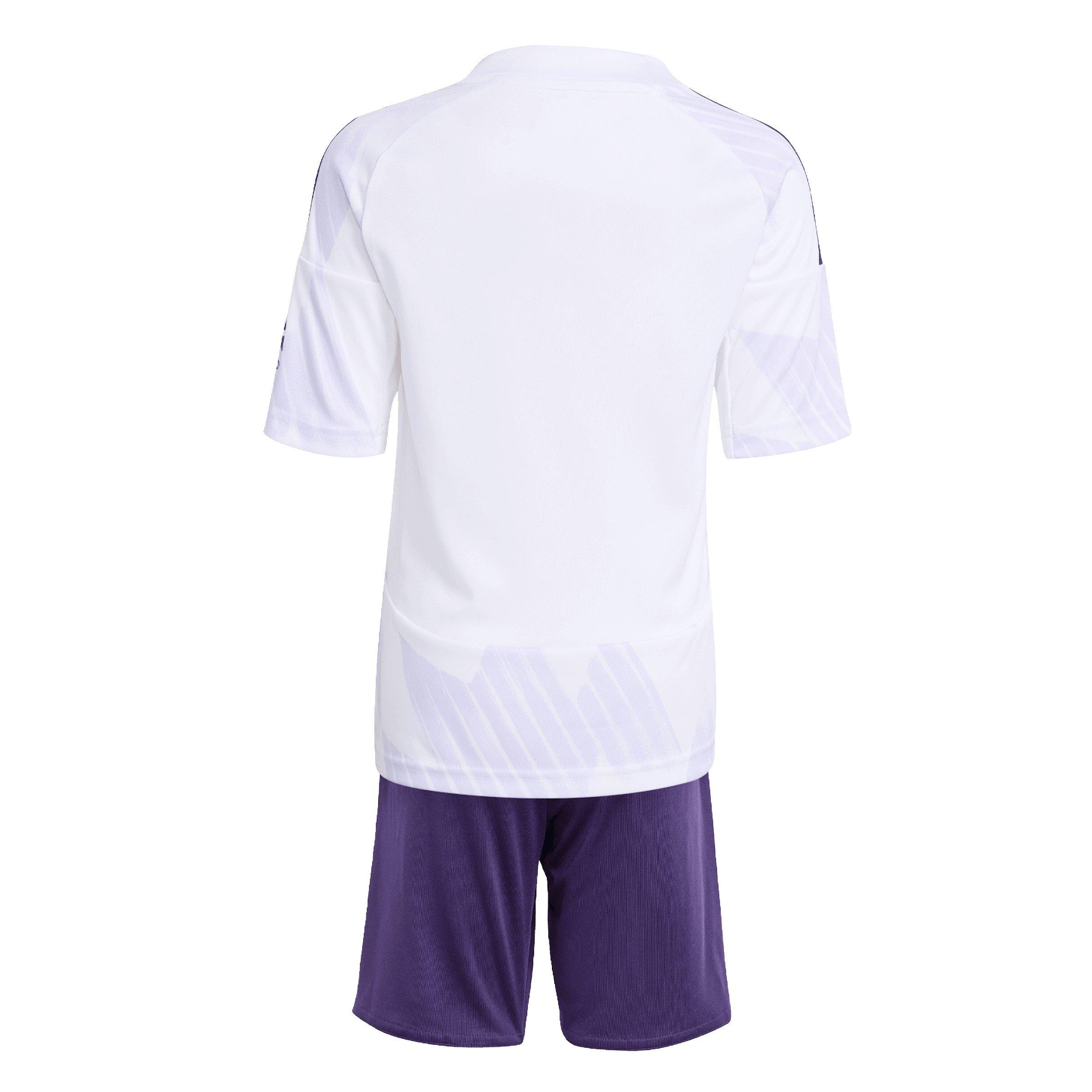 White - adidas - Manchester United Away Minikit 2025 2026 Infants - 2