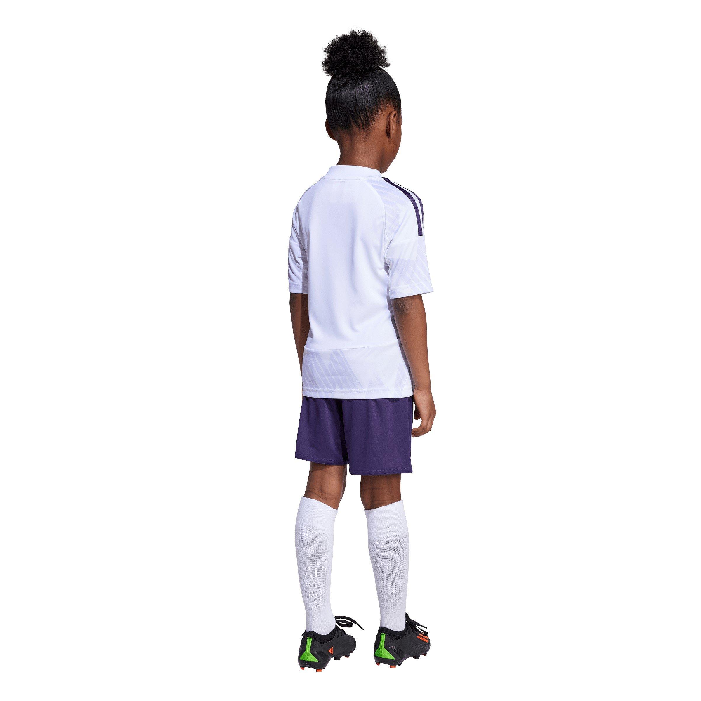 White - adidas - Manchester United Away Minikit 2025 2026 Infants - 6
