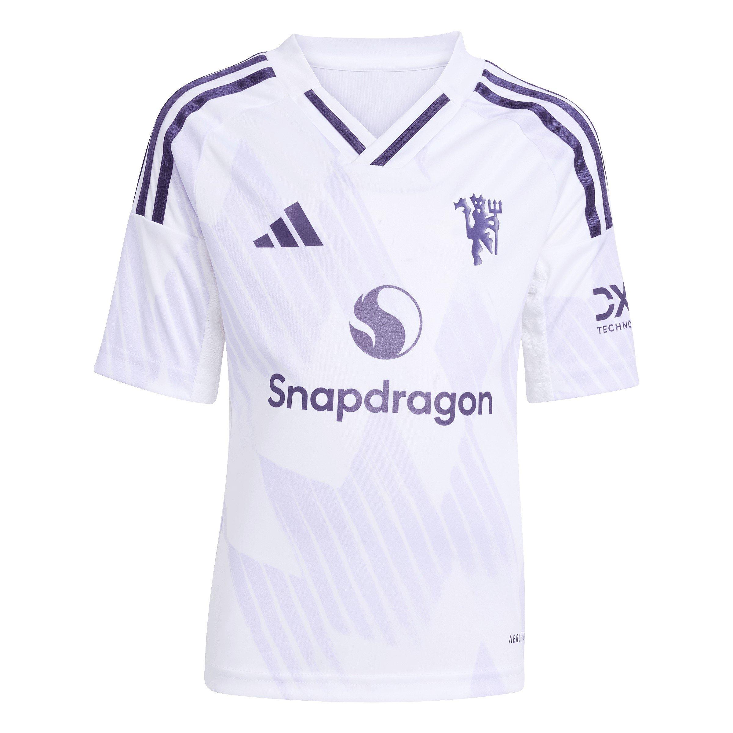 White - adidas - Manchester United Away Minikit 2025 2026 Infants - 8