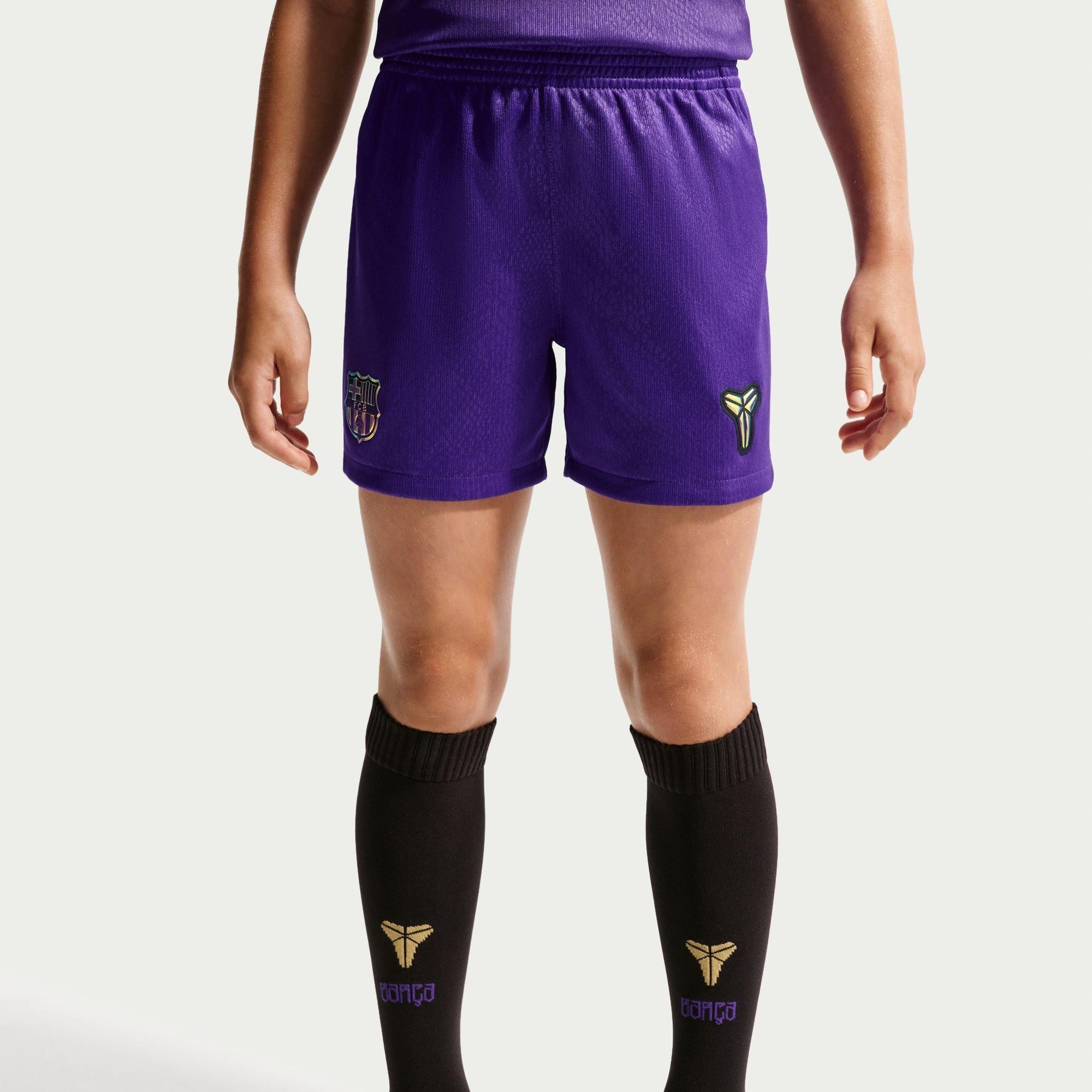 Purple/Black - Nike - FC Barcelona Away Mini Kit 2026/27 Infants - 5