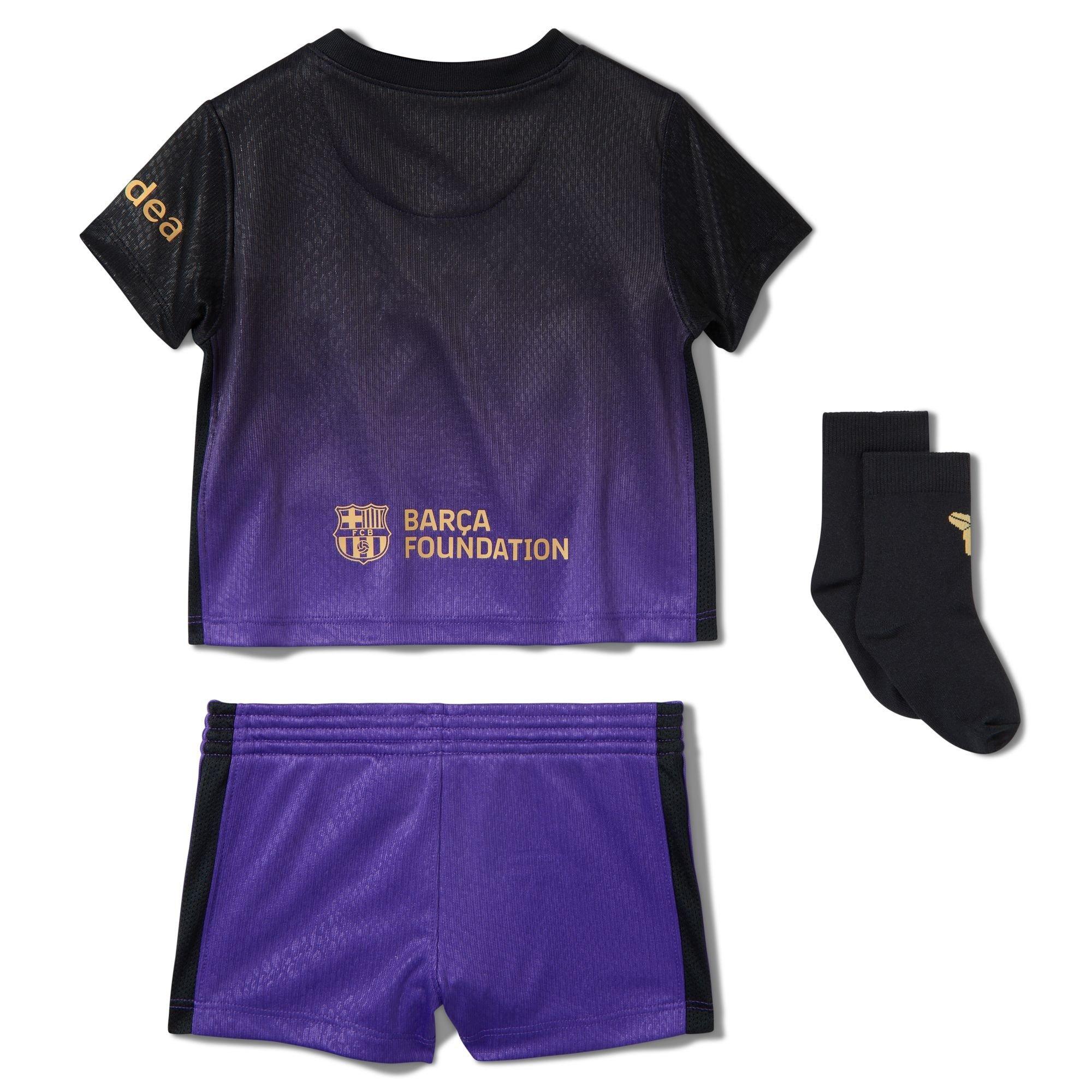 Purple/Black - Nike - FC Barcelona Away Baby Kit 2026/27 - 2