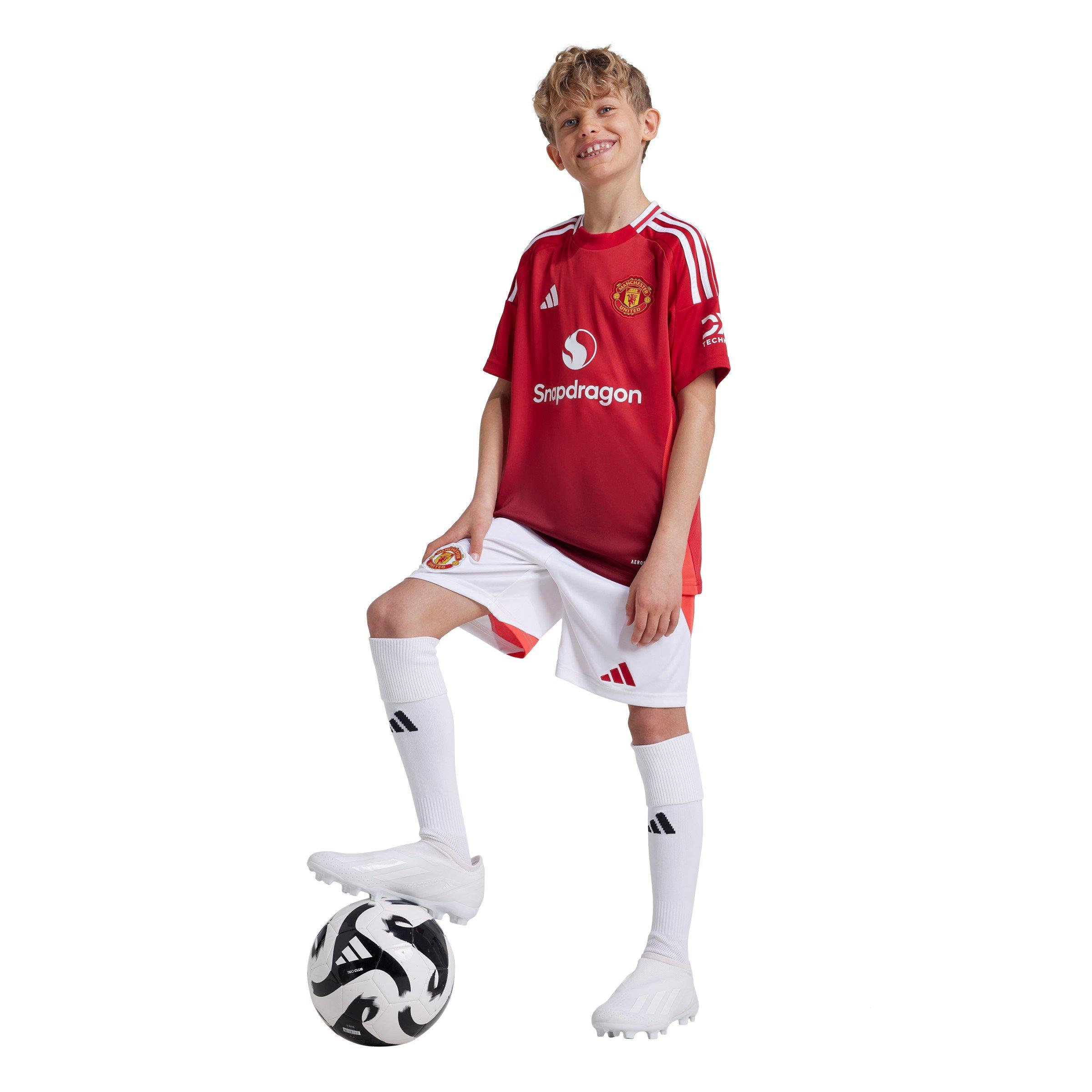 Mufred - adidas - adidas Manchester United Home Shirt 2024 2025 Juniors - 5