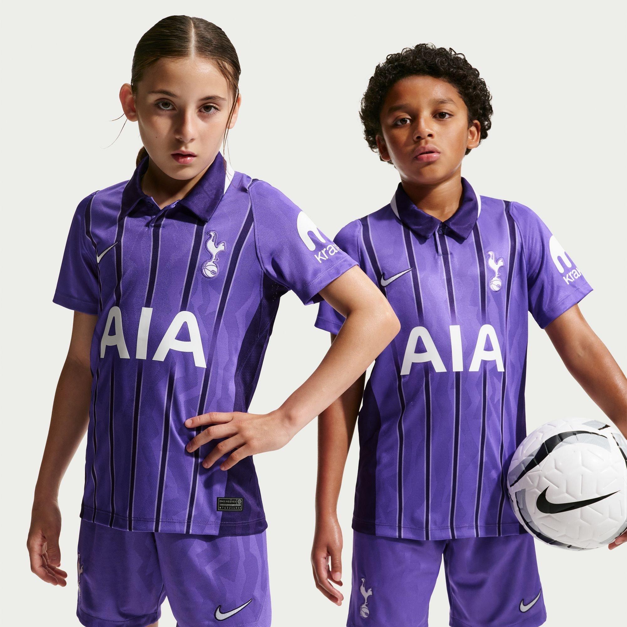 Ljubičasta/Bijela - Nike - Tottenham Third Shirt 2026/27 Juniors - 3