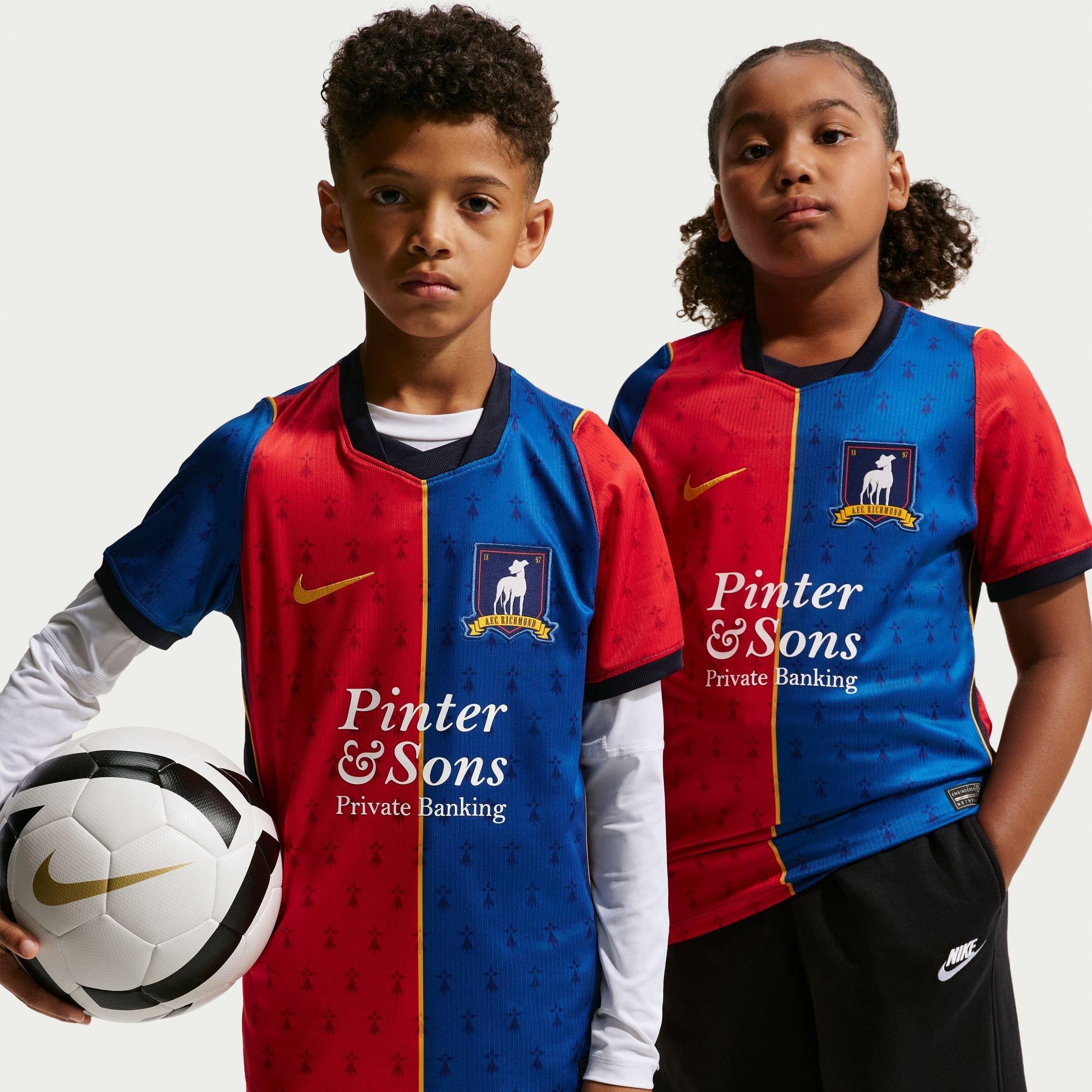 Blue/Red - Nike - AFC Richmond Home Shirt 2026/27 Juniors - 3