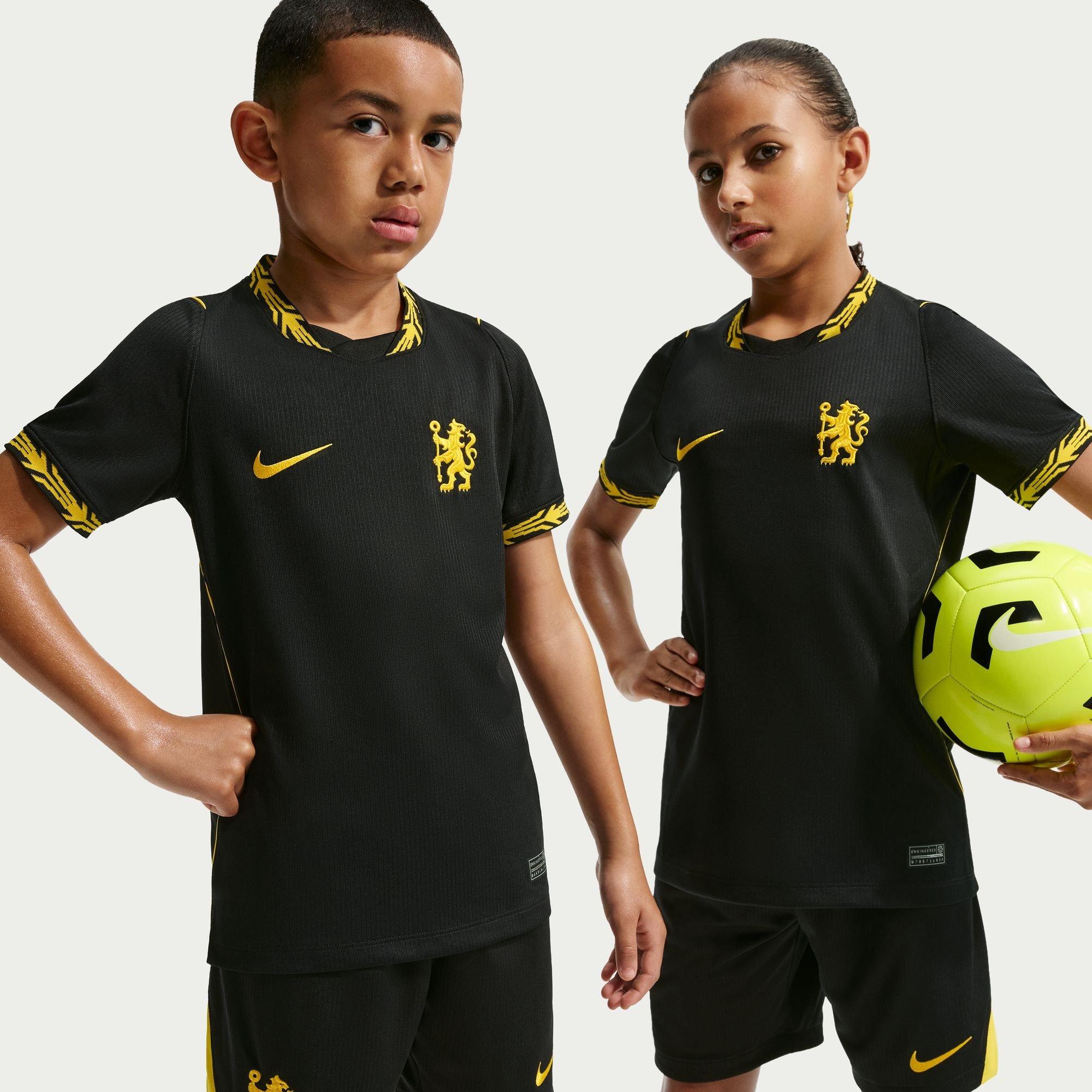 Nero/Oro - Nike - Chelsea Away Shirt 2026/27 Juniors - 3