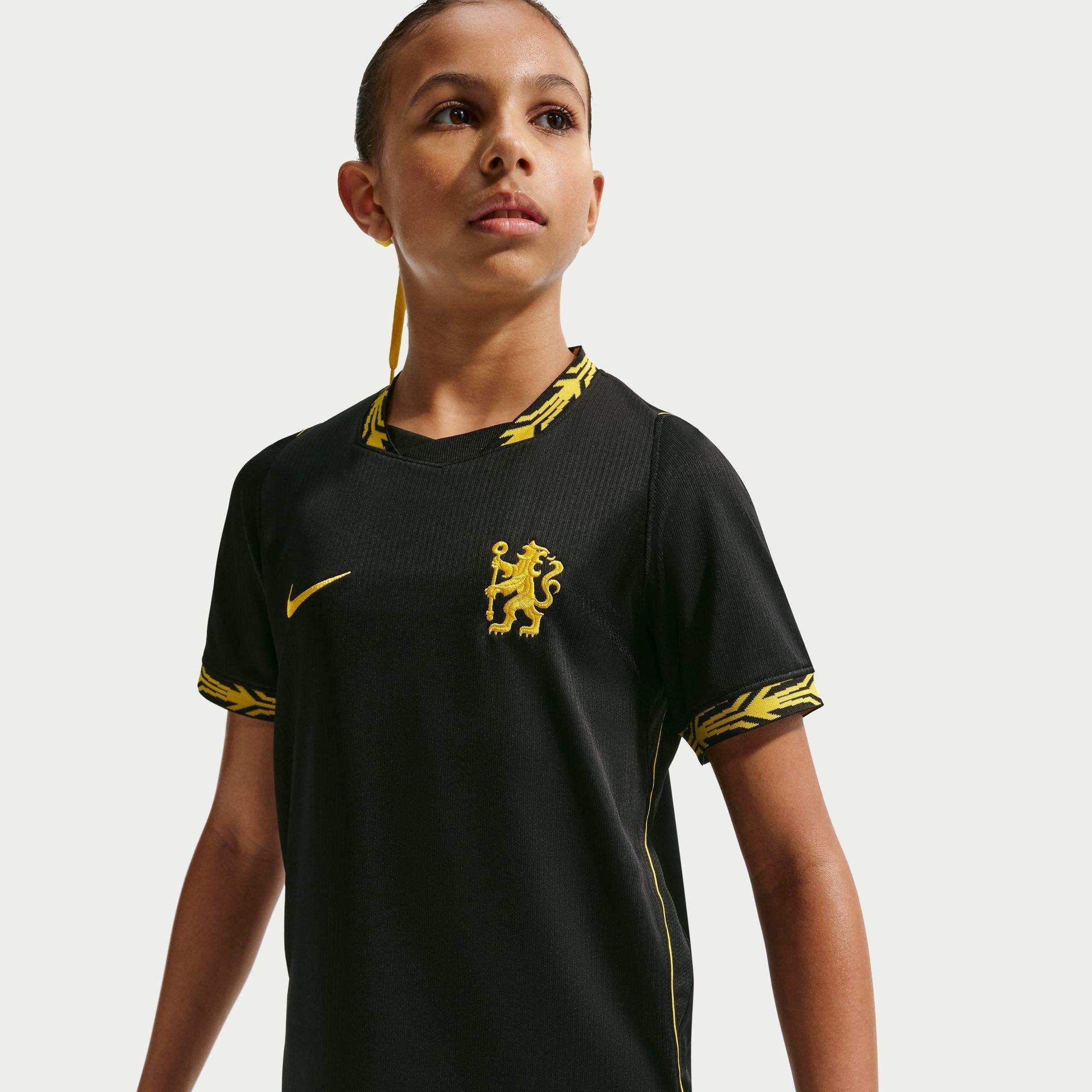 Nero/Oro - Nike - Chelsea Away Shirt 2026/27 Juniors - 4