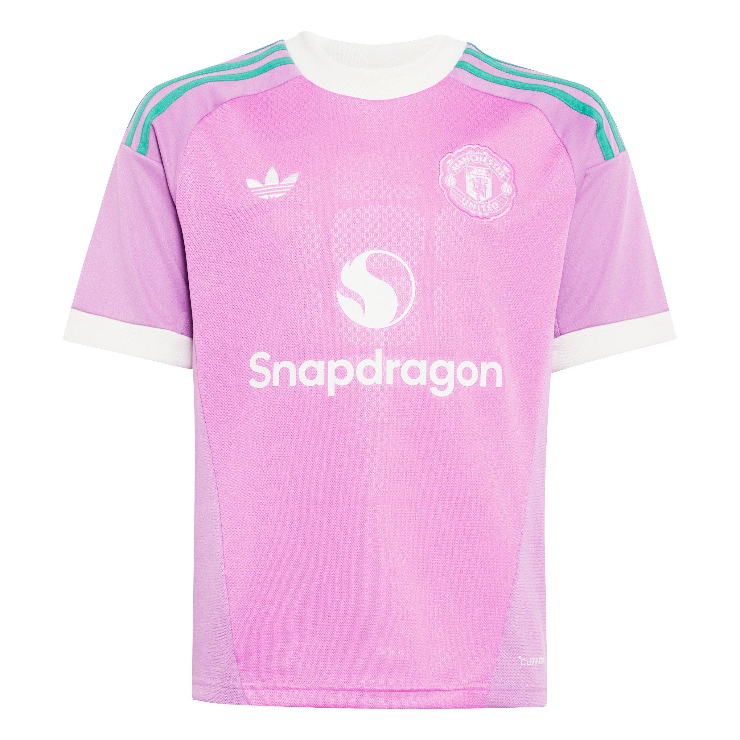 Pink/Grün - adidas - Manchester United Home Goalkeeper Shirt 2026/27 Juniors - 1