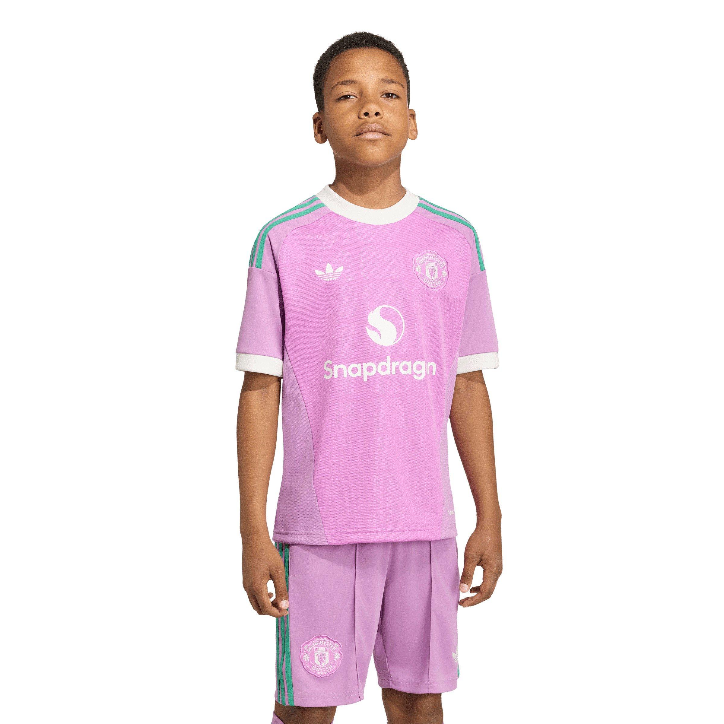 Ružičasto/Zeleno - adidas - Manchester United Home Goalkeeper Shirt 2026/27 Juniors - 3
