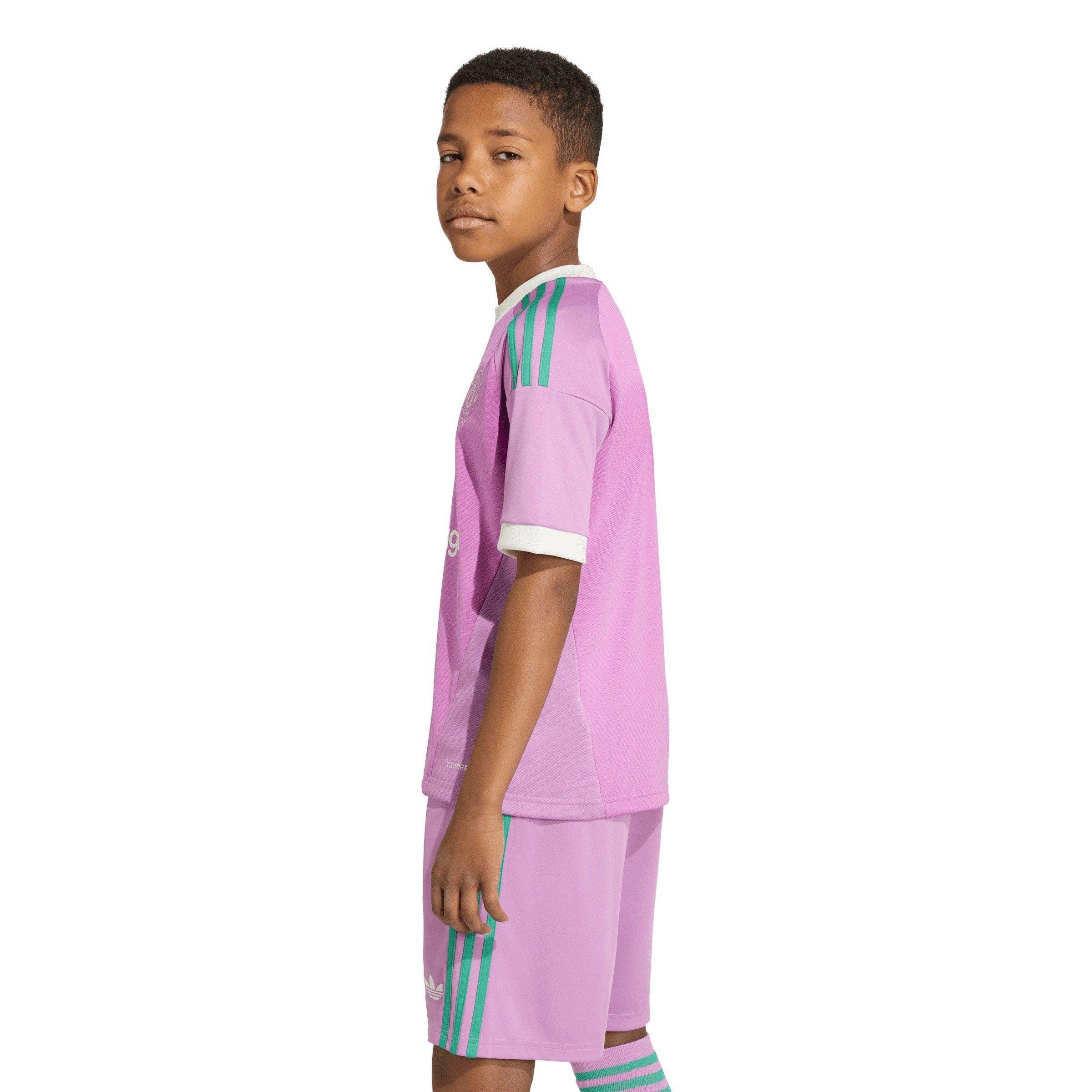 Ružičasto/Zeleno - adidas - Manchester United Home Goalkeeper Shirt 2026/27 Juniors - 4