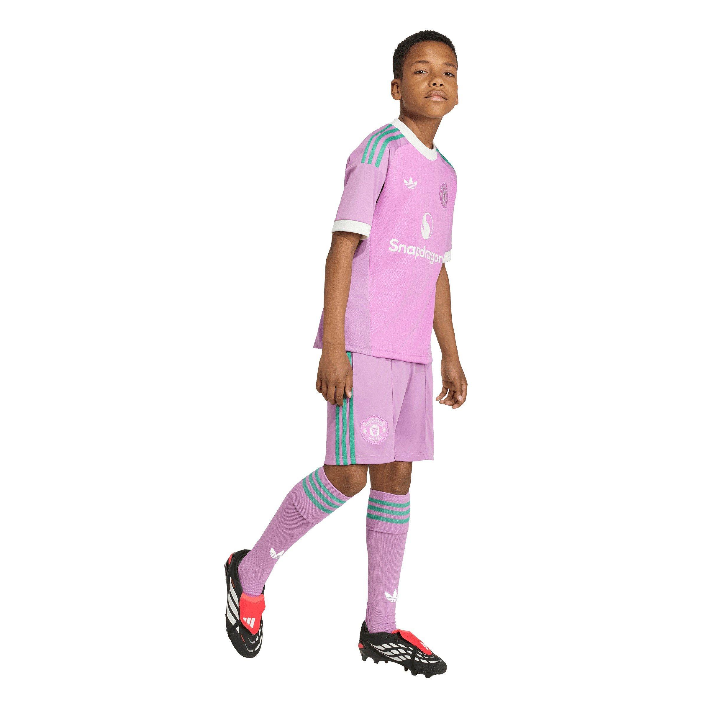 Ružičasto/Zeleno - adidas - Manchester United Home Goalkeeper Shirt 2026/27 Juniors - 5