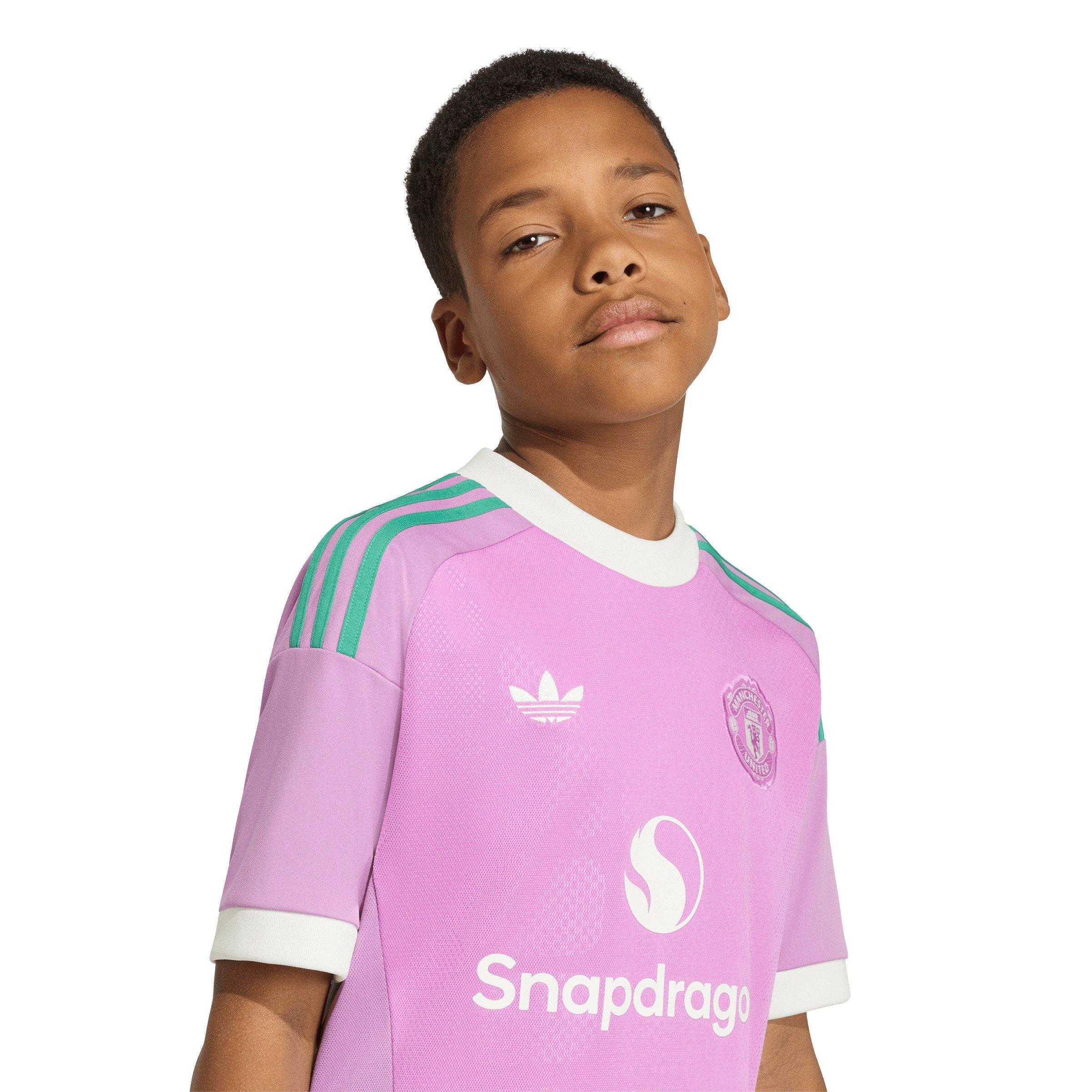 Ružičasto/Zeleno - adidas - Manchester United Home Goalkeeper Shirt 2026/27 Juniors - 7