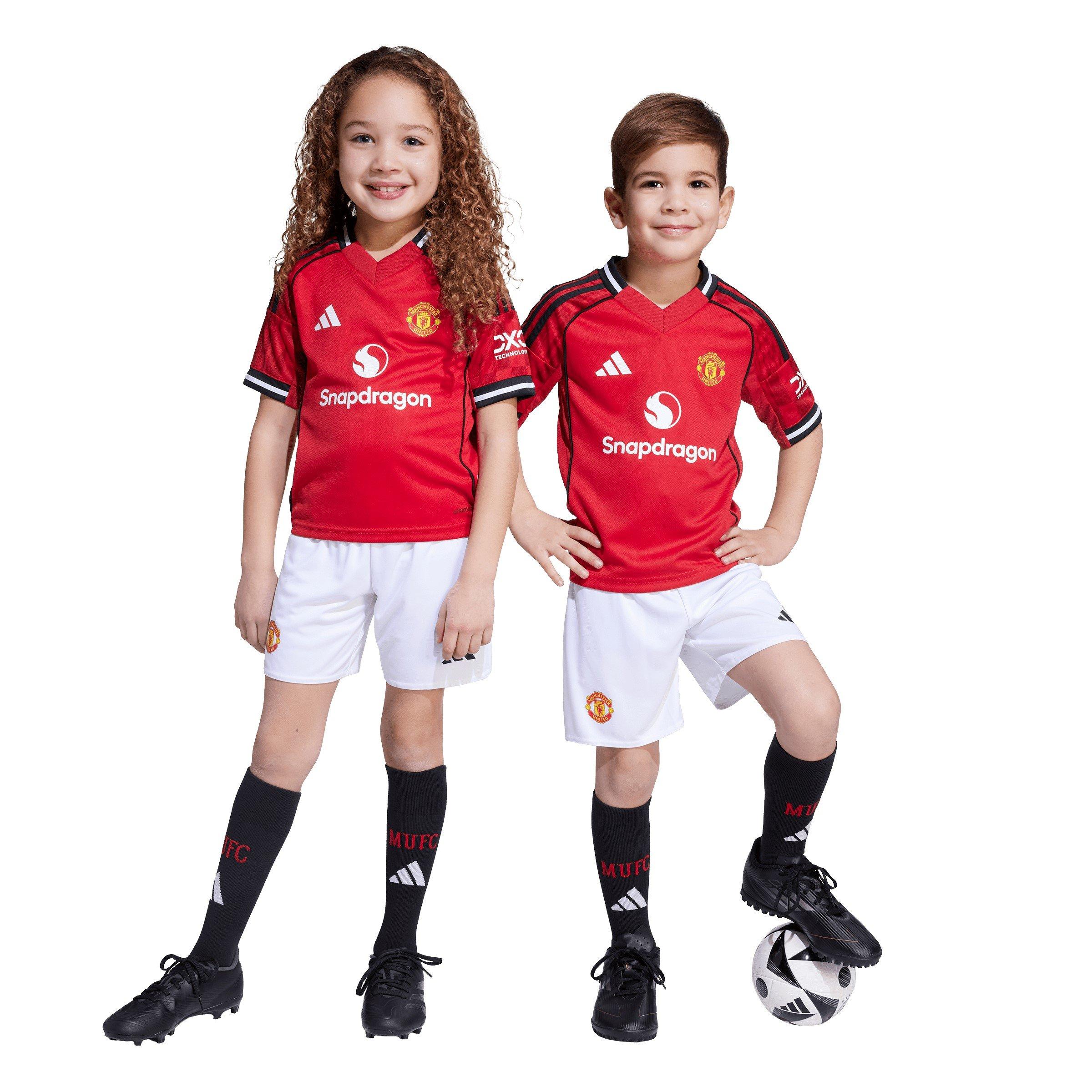 Rood - adidas - Manchester United Home Minikit Infants - 3