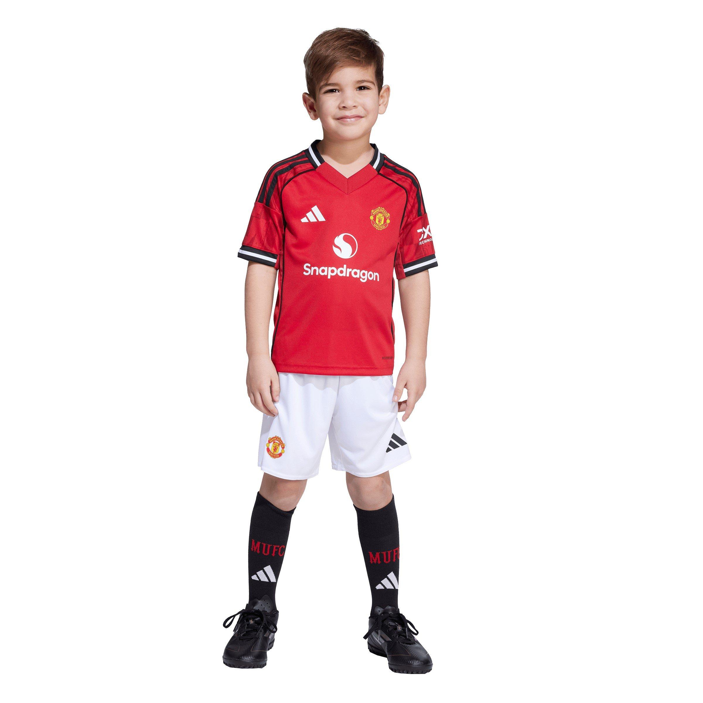 Rood - adidas - Manchester United Home Minikit Infants - 5