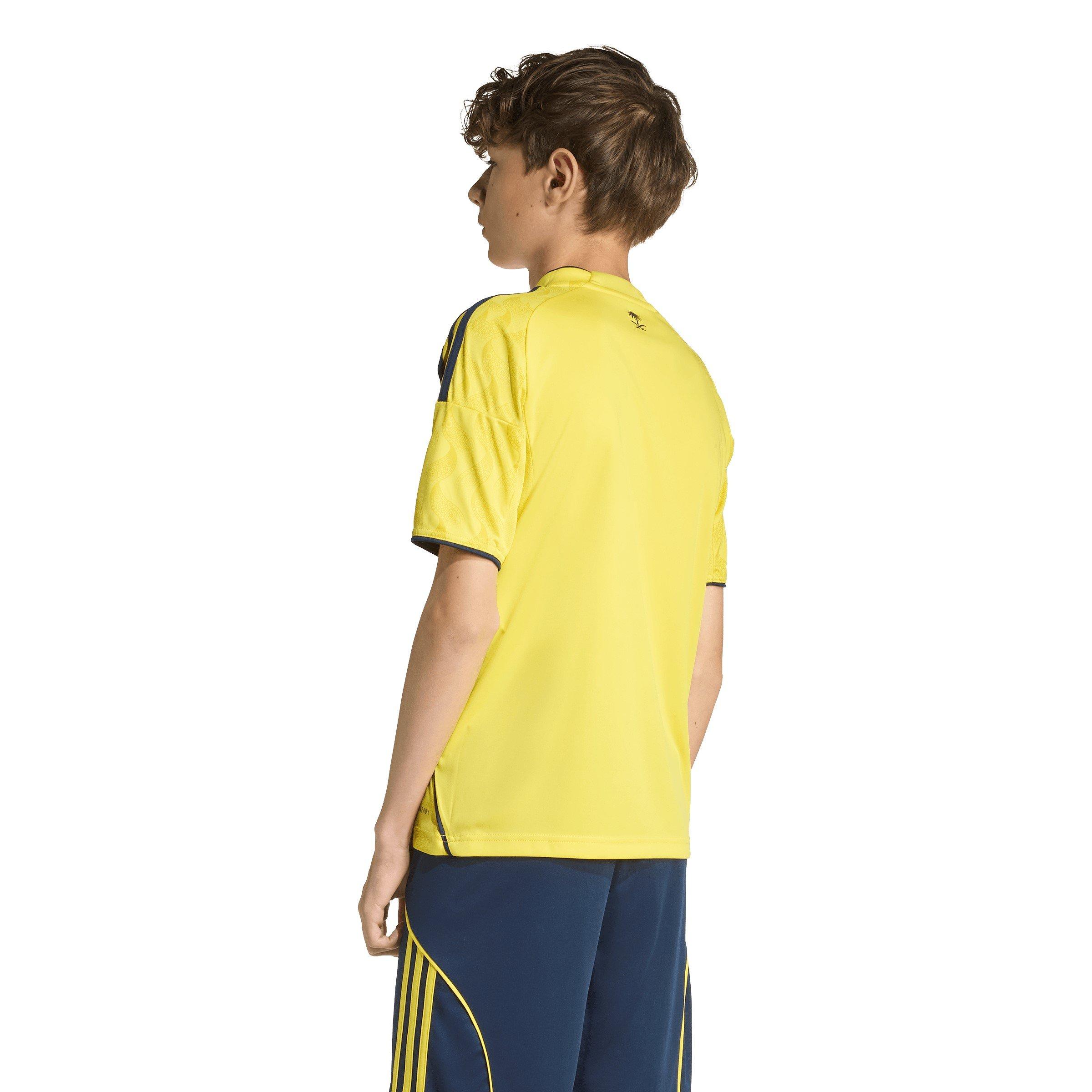 Yellow/Blue - adidas - Al Nassr Home Shirt 2025 2026 Juniors - 4