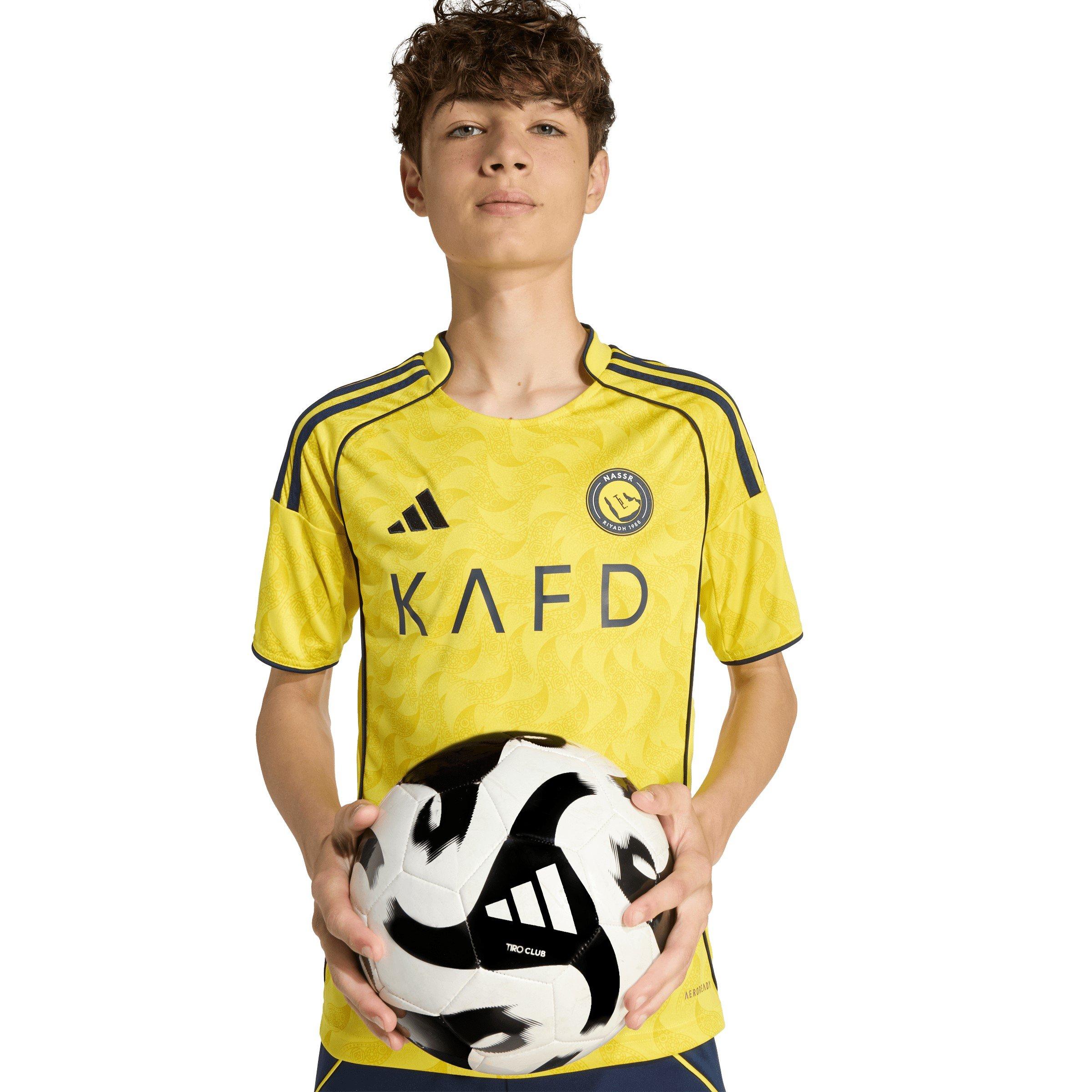 Yellow/Blue - adidas - Al Nassr Home Shirt 2025 2026 Juniors - 5