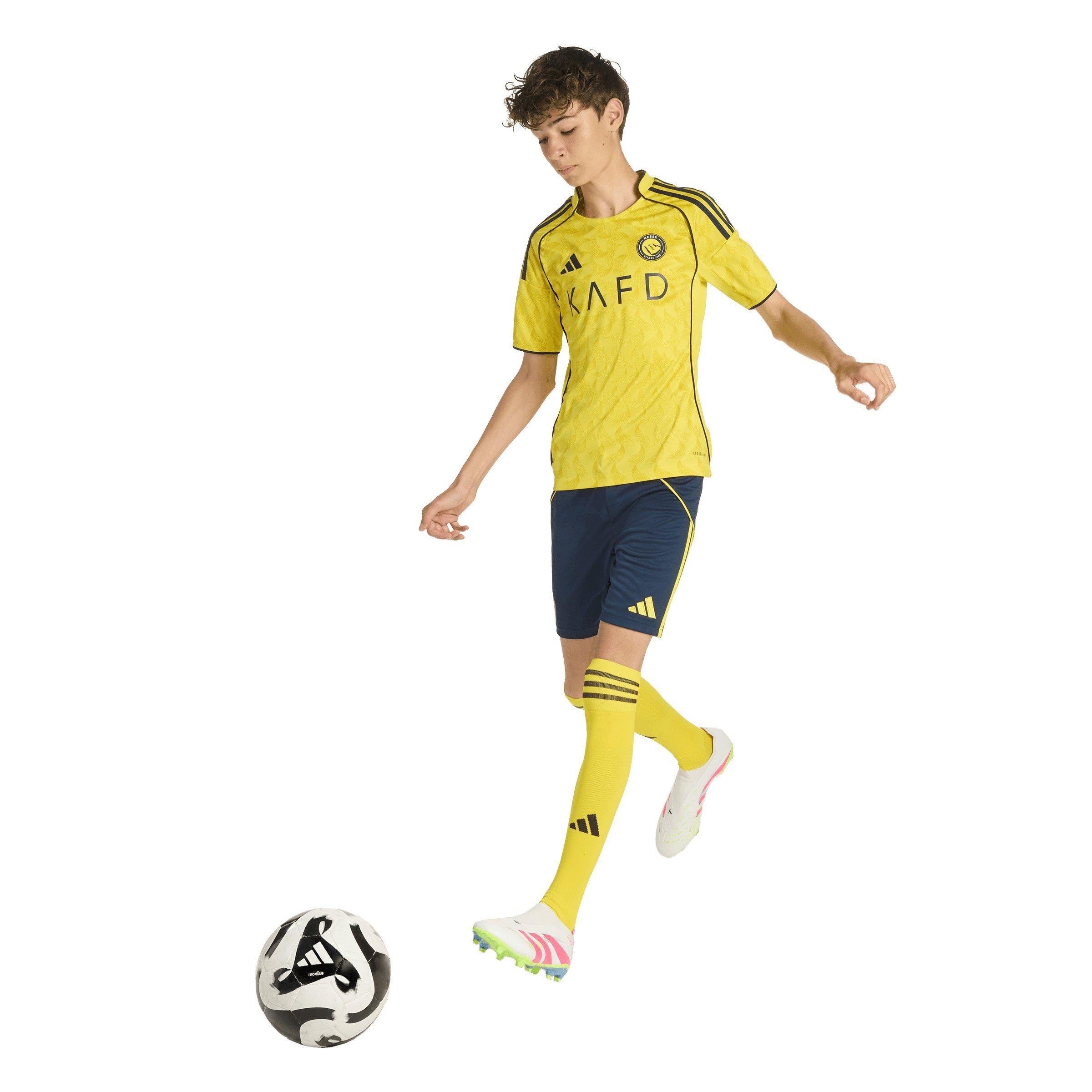 Yellow/Blue - adidas - Al Nassr Home Shirt 2025 2026 Juniors - 7