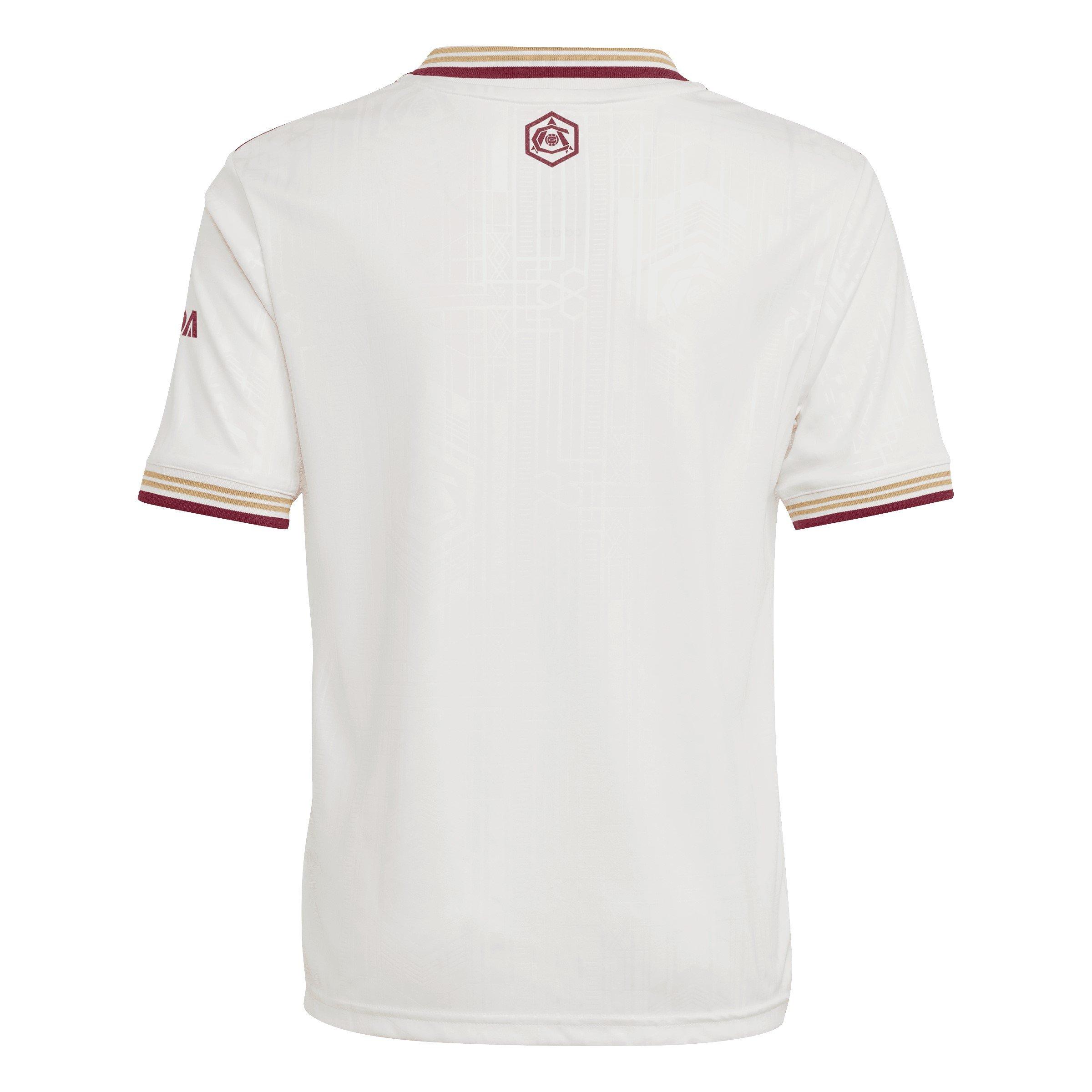 White/Red - adidas - Arsenal Third Shirt 2025 2026 Juniors - 2