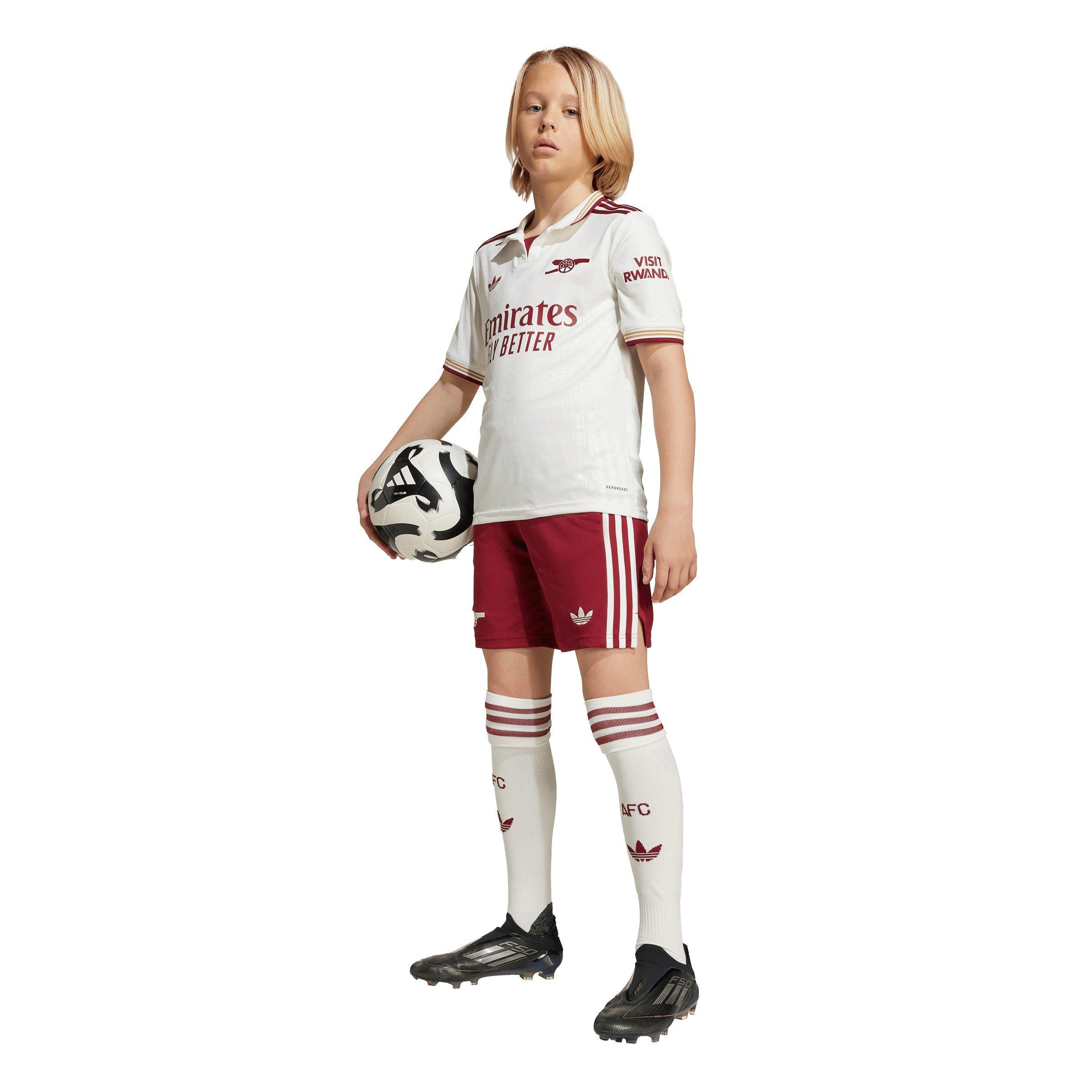 White/Red - adidas - Arsenal Third Shirt 2025 2026 Juniors - 7