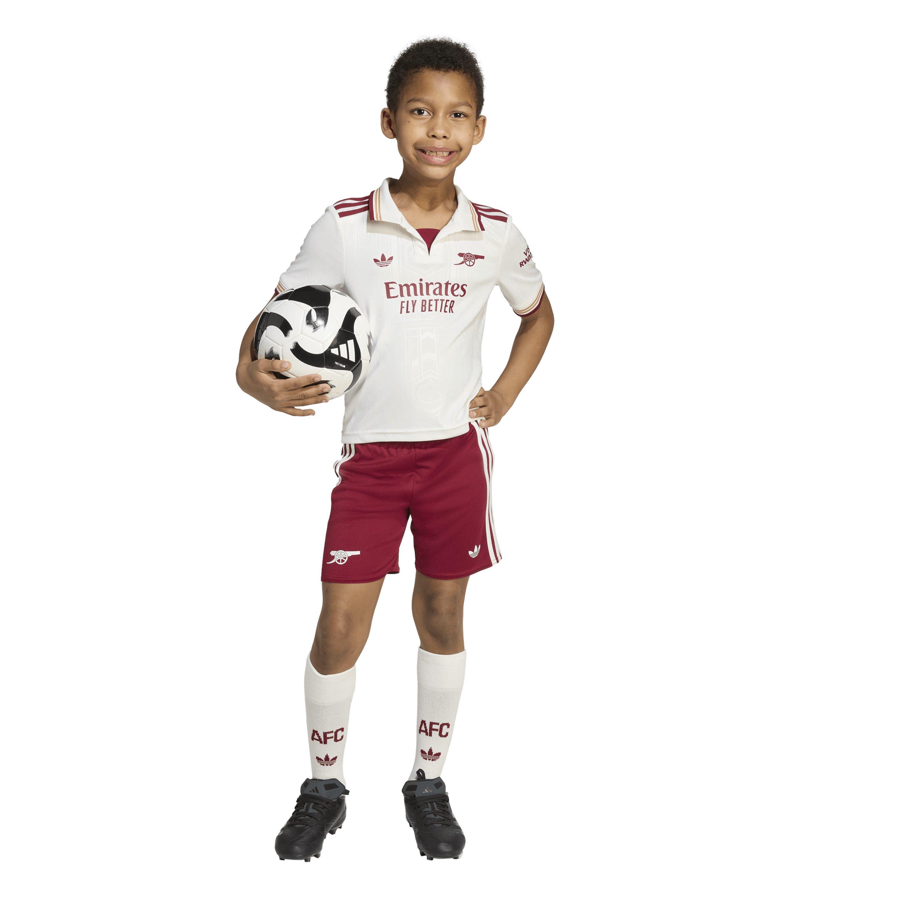 Bijelo/Crveno - adidas - Arsenal Third Mini Kit 2025 2026 Infants - 5