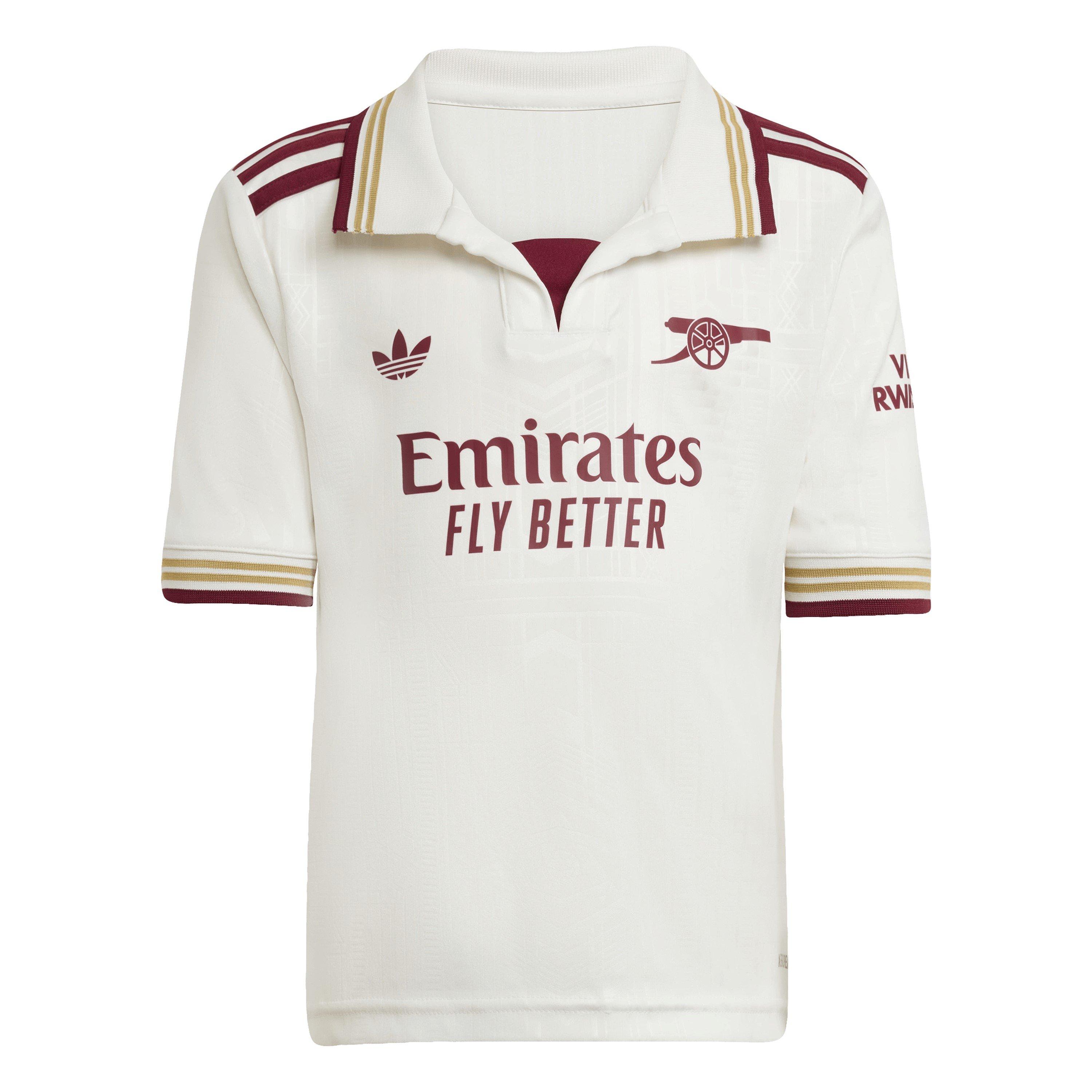 Bijelo/Crveno - adidas - Arsenal Third Mini Kit 2025 2026 Infants - 8