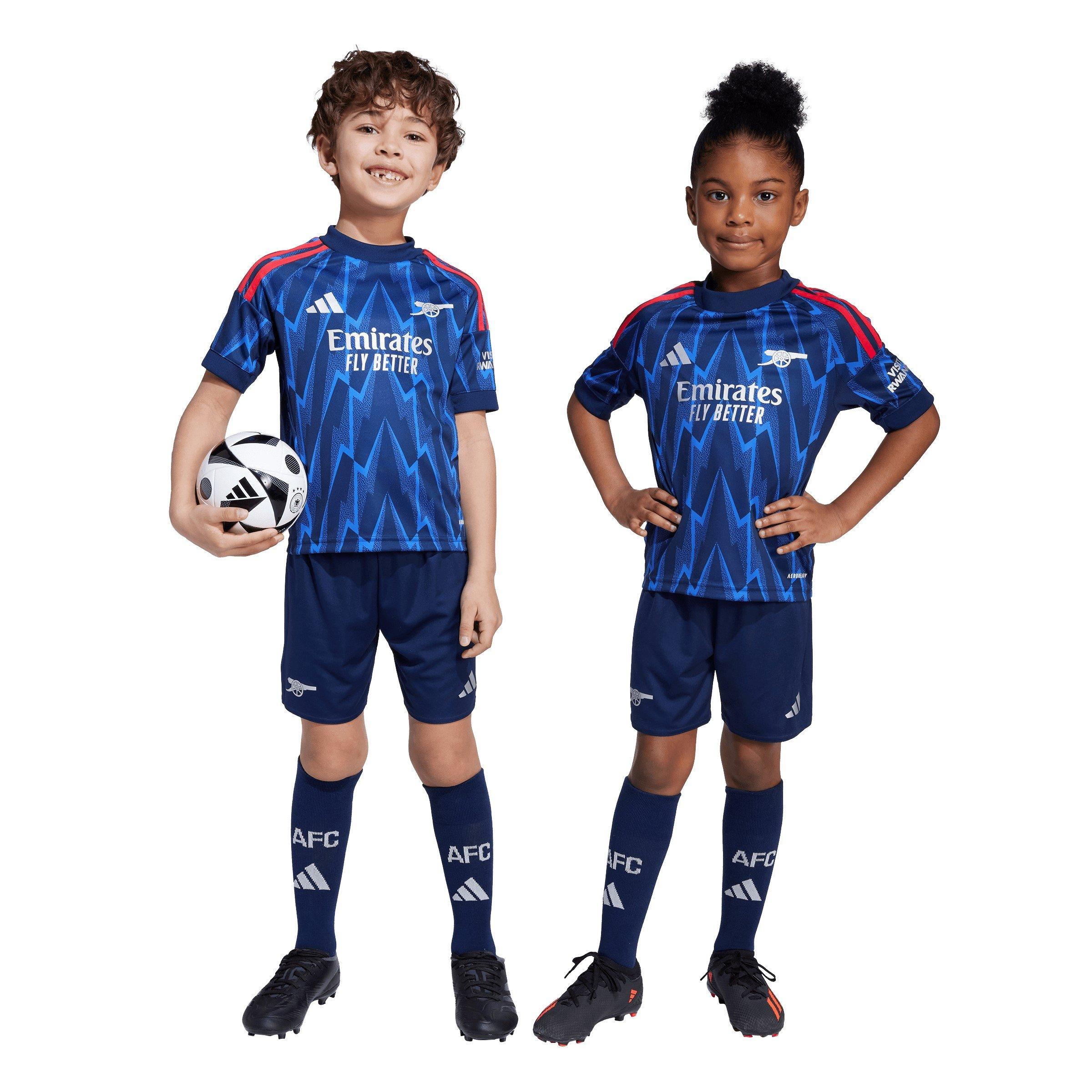 Blue/Grey - adidas - Arsenal Away Mini Kit 2025 2026 Infants - 3