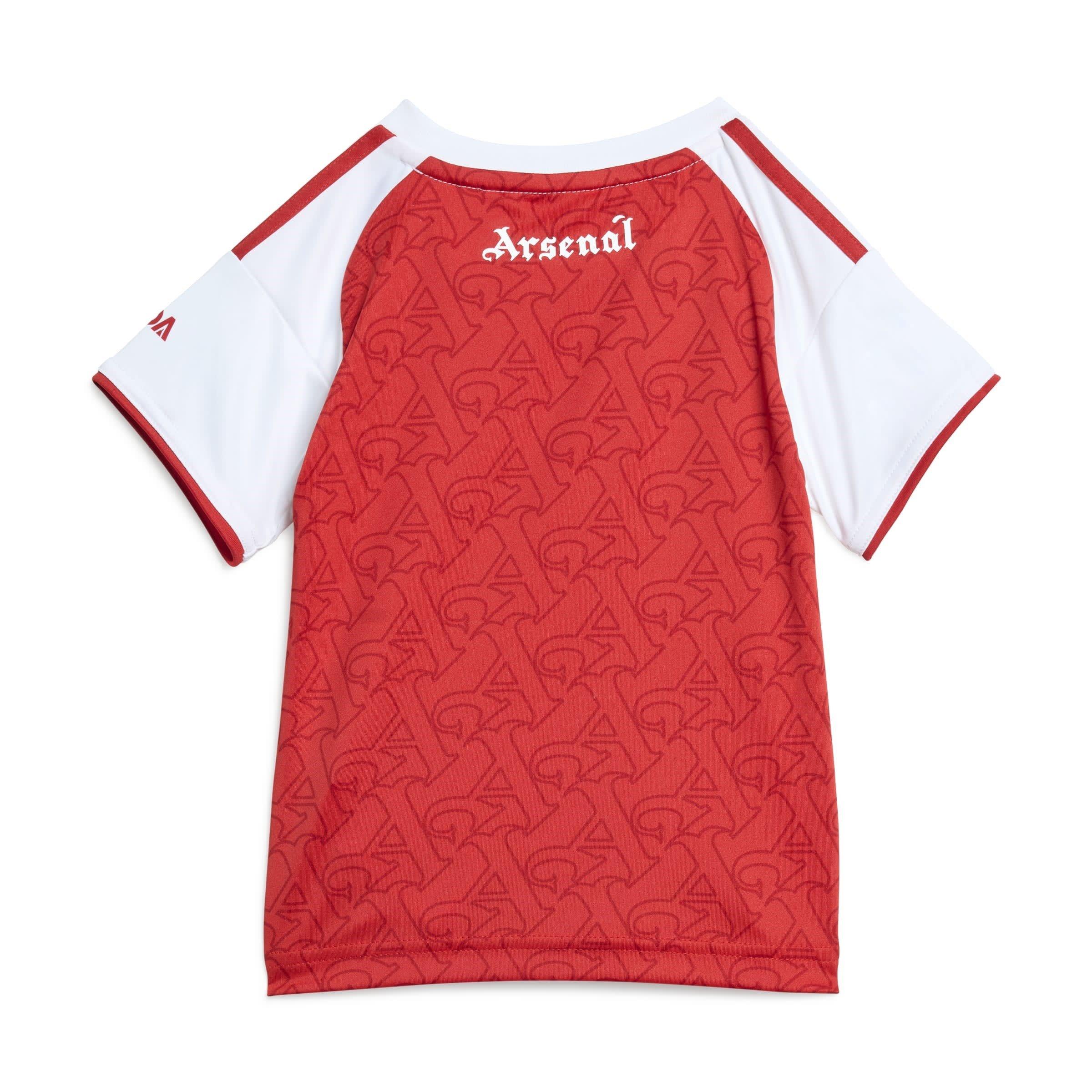 Rood/Wit - adidas - Arsenal Home Shirt & Shorts 2025 2026 Babies - 3