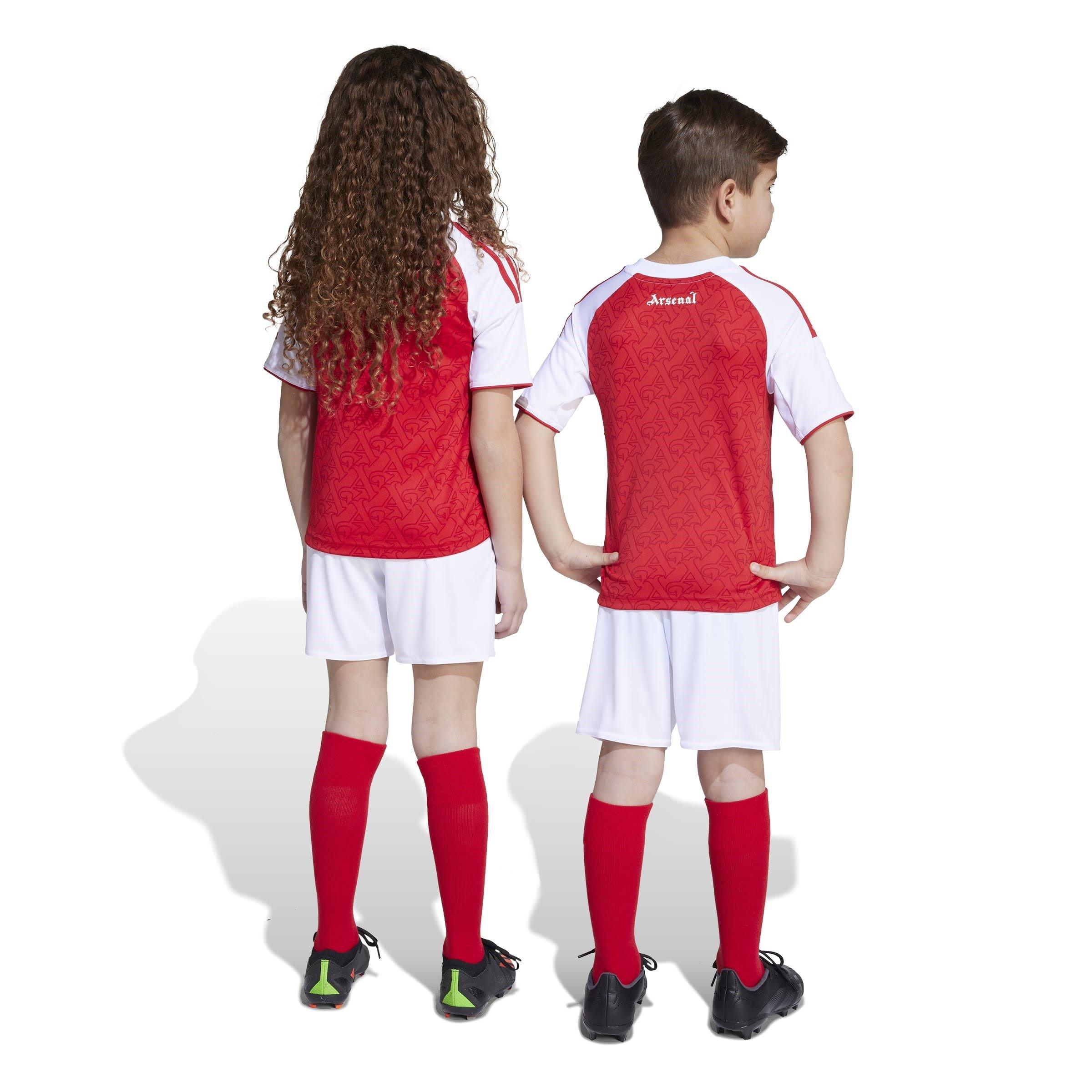 Red/White - adidas - Arsenal Home Mini Kit 2025 2026 Infants - 4